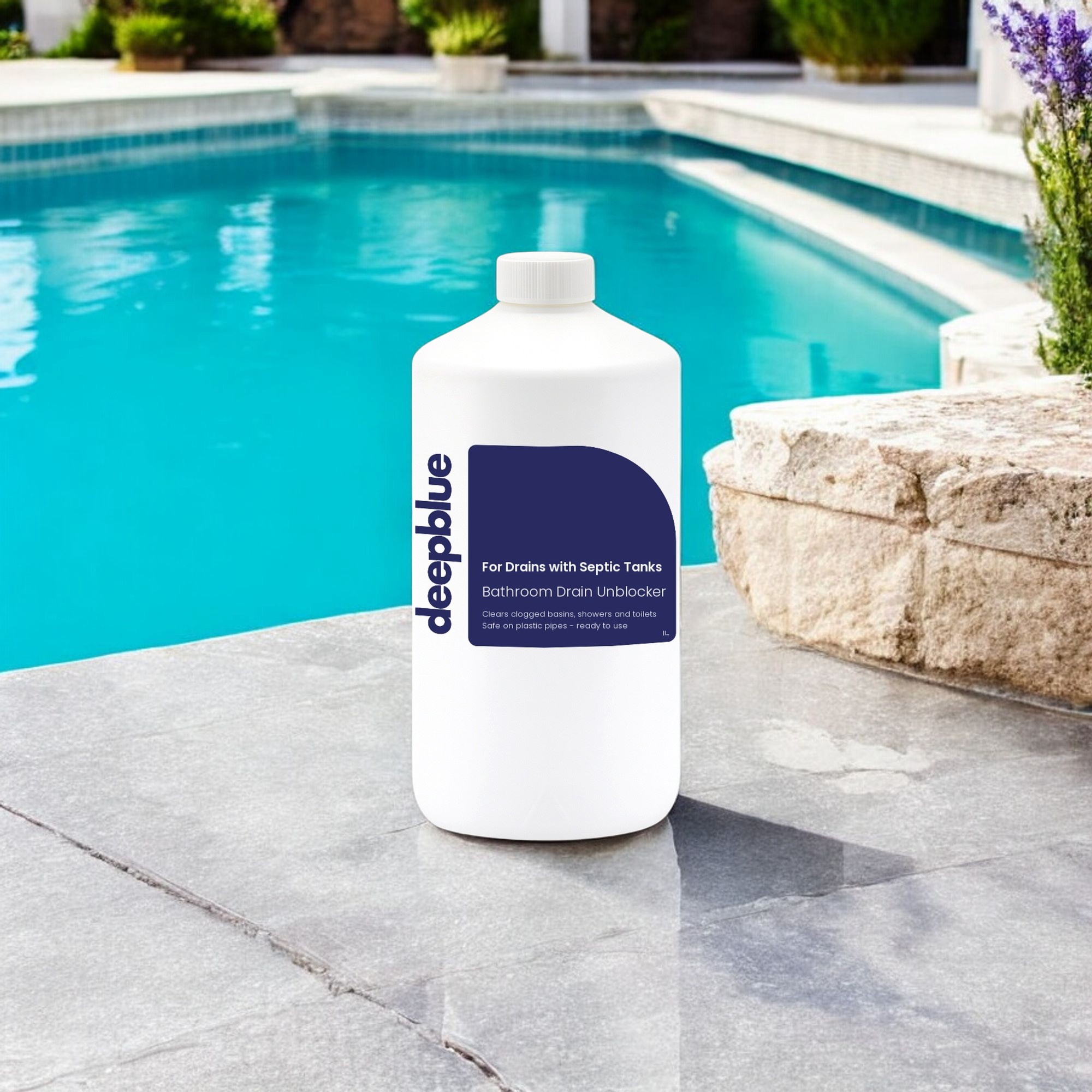 Bathroom Drain unblocker for drains with septic tanks 1L - Image 4