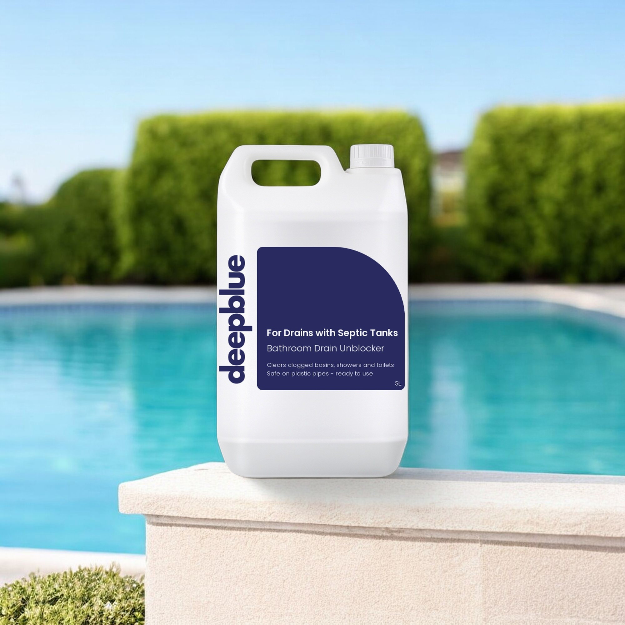 Bathroom Drain unblocker for drains with septic tanks 10l - Image 2