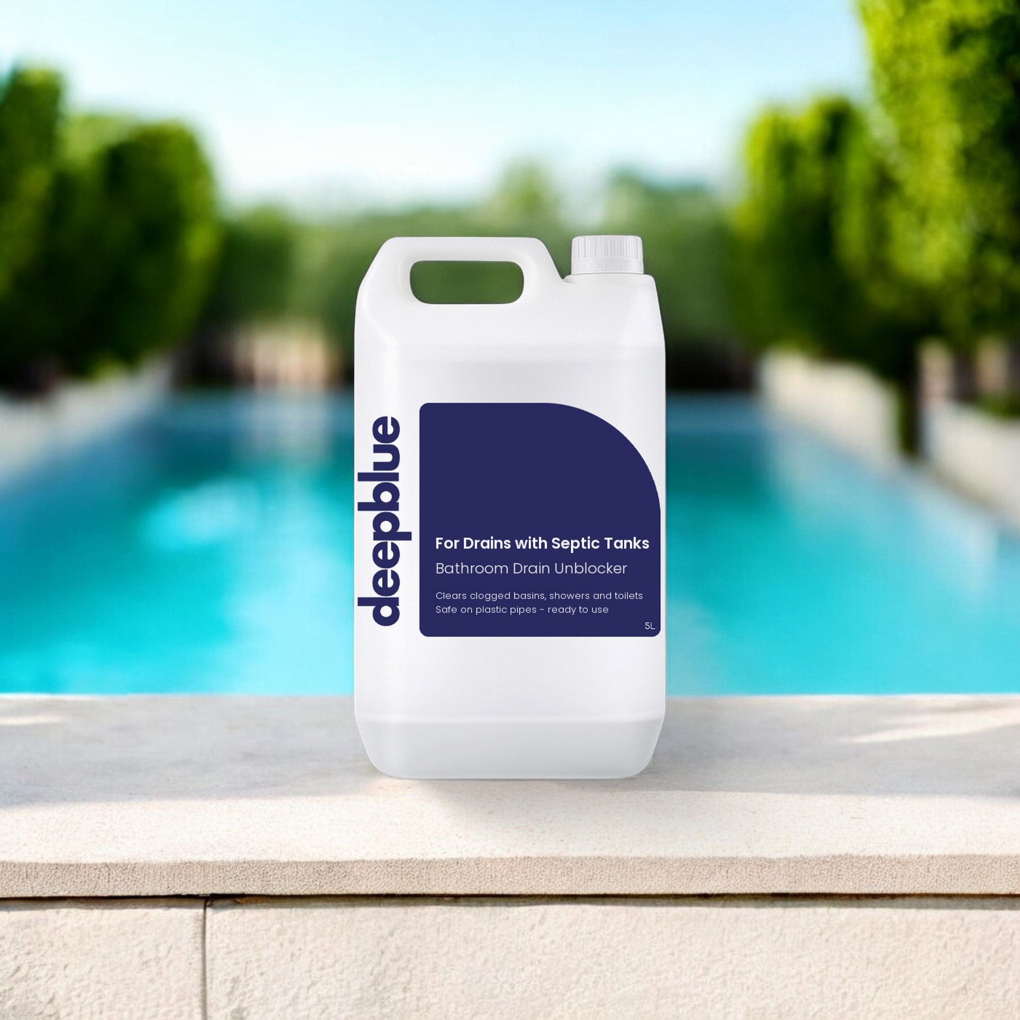 Bathroom Drain unblocker for drains with septic tanks 20L - Image 2