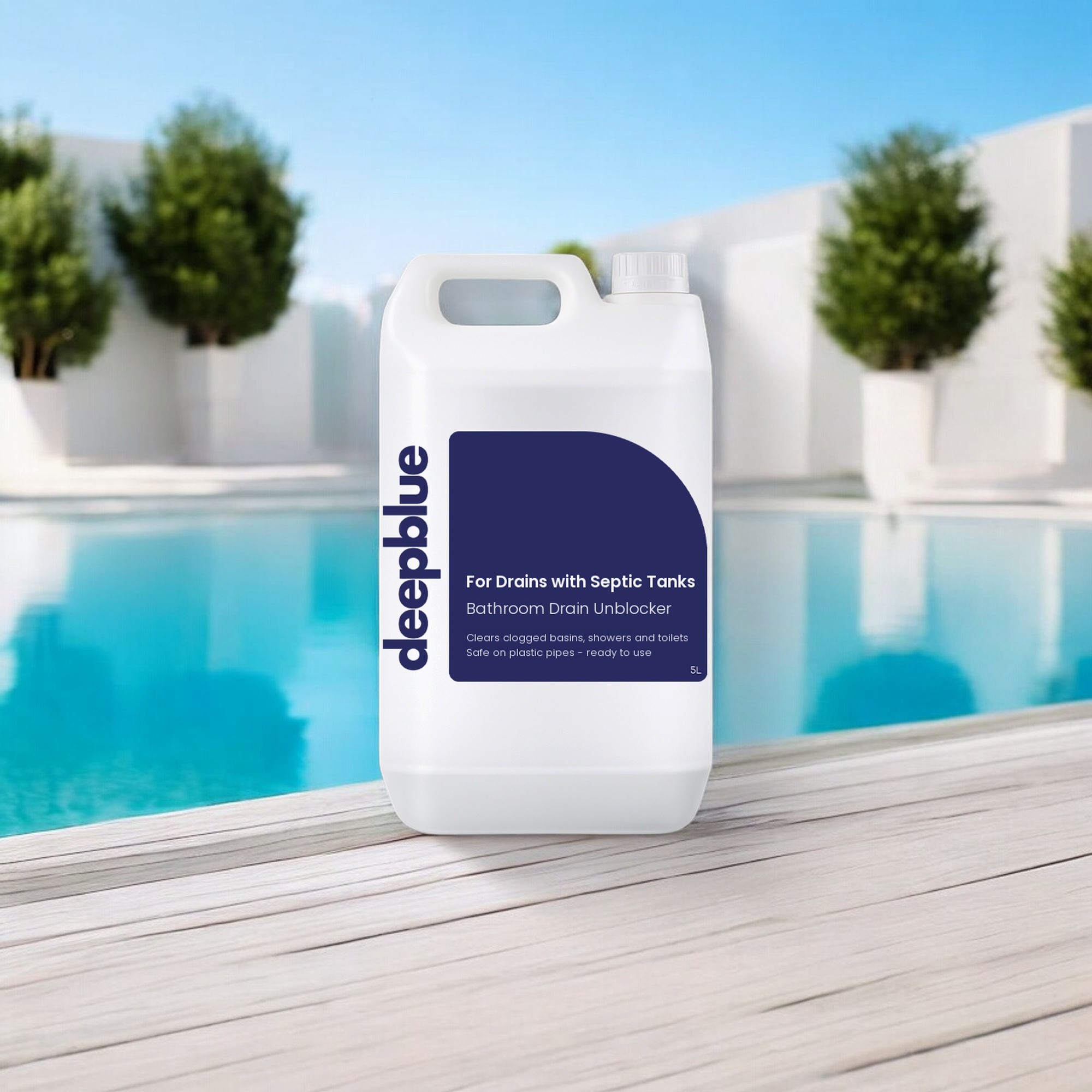 Bathroom Drain unblocker for drains with septic tanks 20L - Image 3