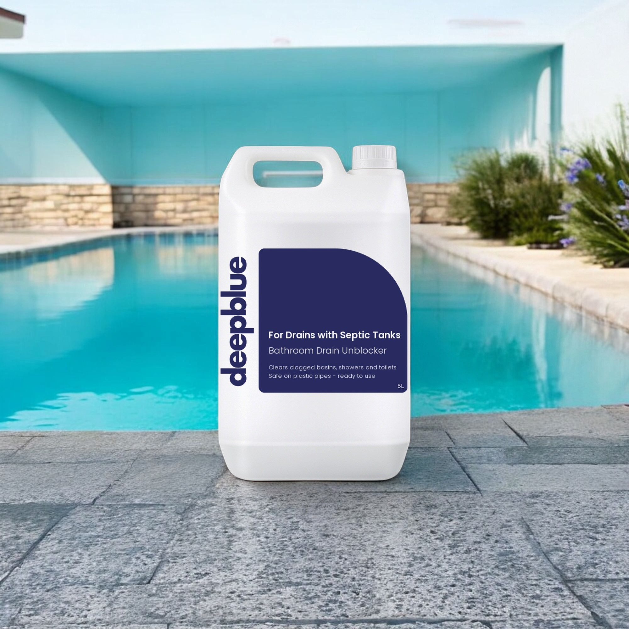 Bathroom Drain unblocker for drains with septic tanks 20L - Image 4