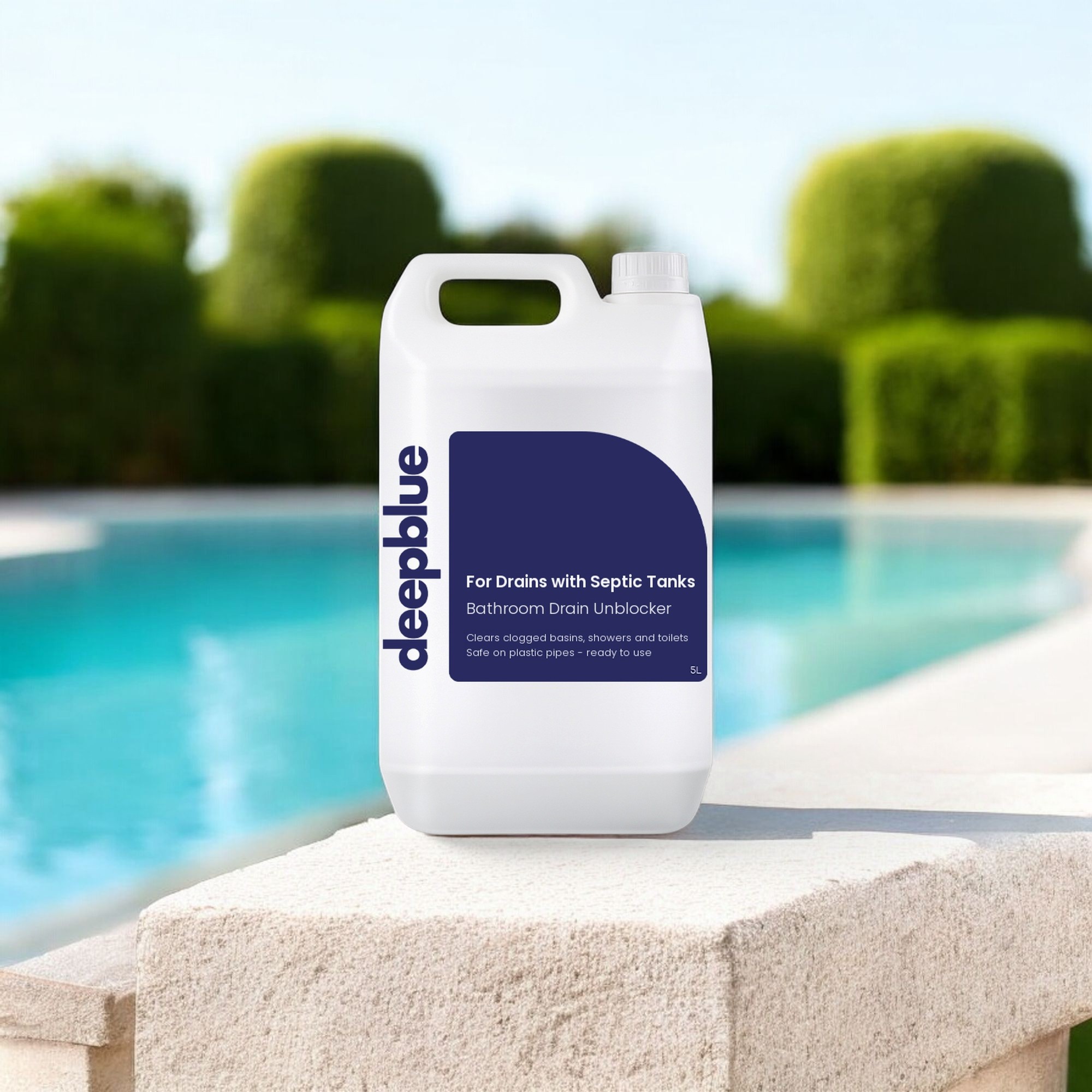 Bathroom Drain unblocker for drains with septic tanks 25L - Image 2