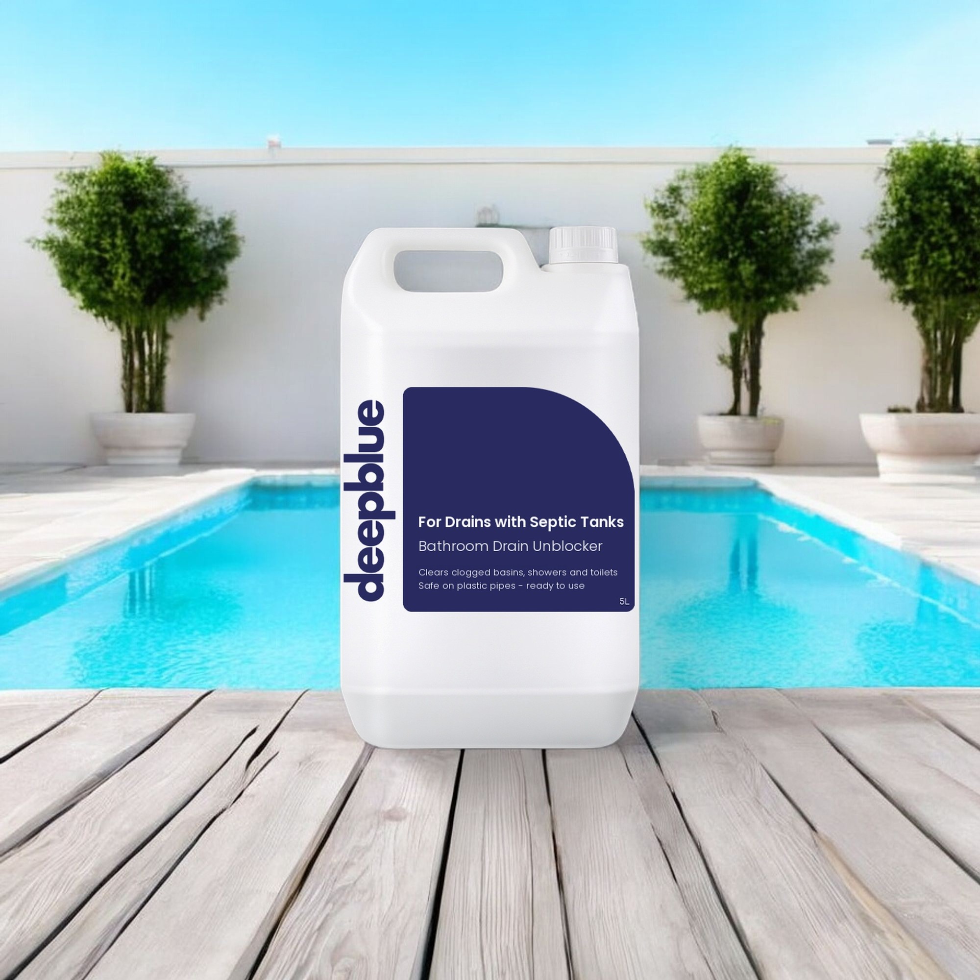 Bathroom Drain unblocker for drains with septic tanks 25L - Image 3
