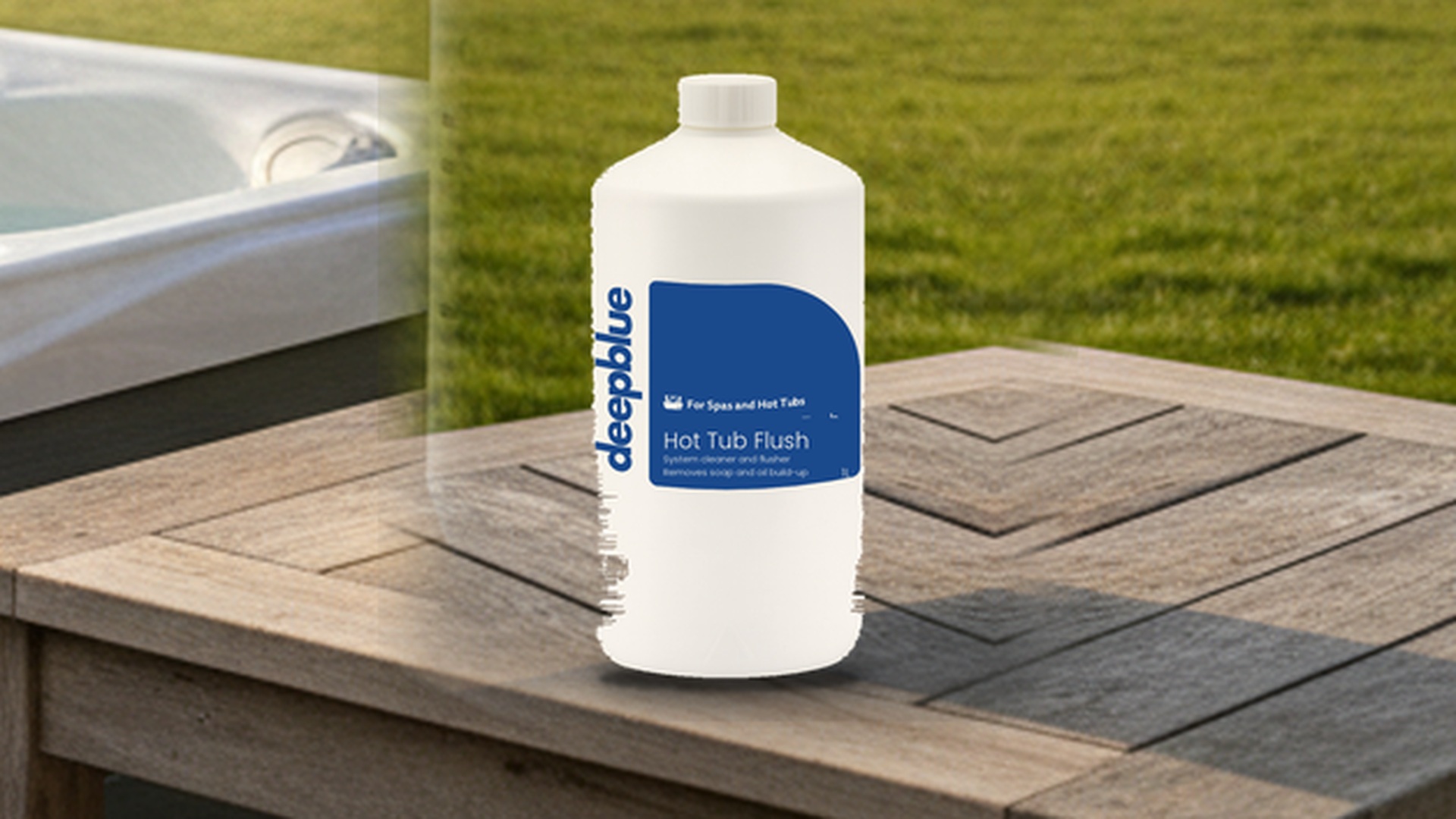 Deep Blue Hot Tub Flush, System Cleaner and Flusher - 1L - Image 3