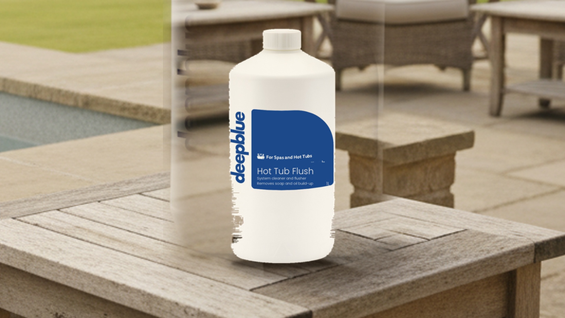 Deep Blue Hot Tub Flush, System Cleaner and Flusher - 1L - Image 4