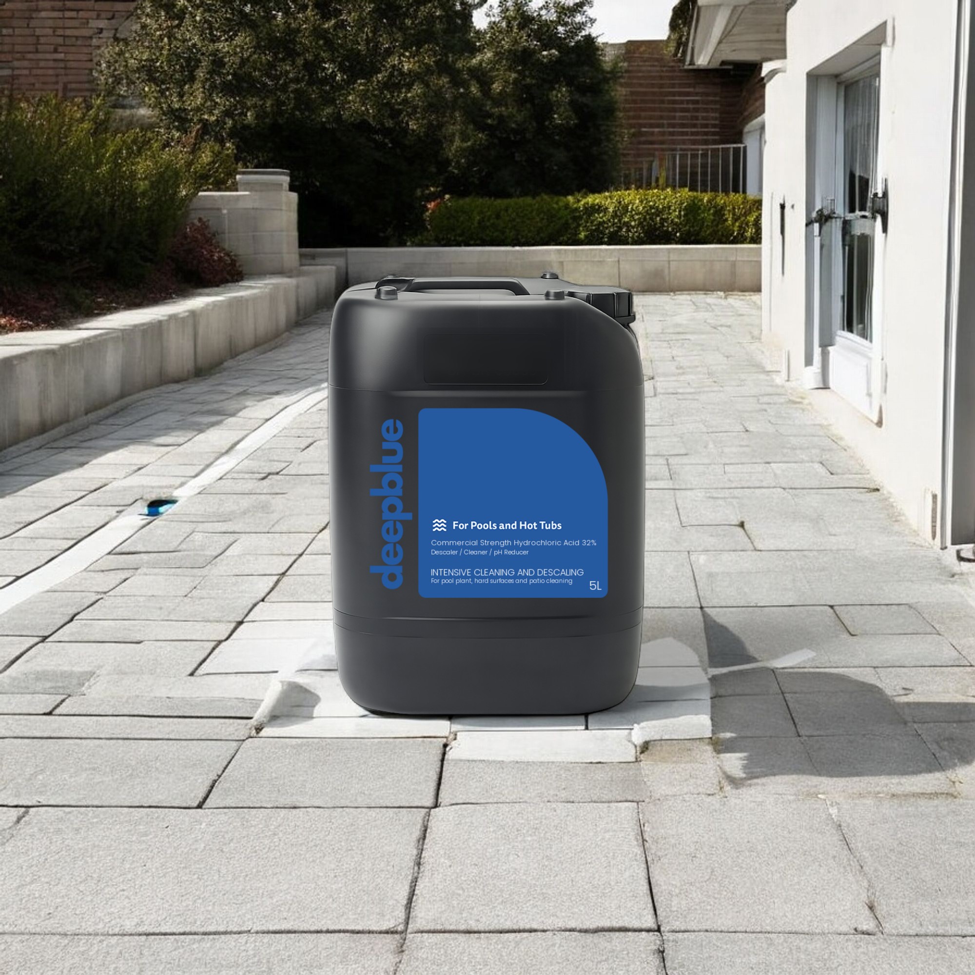 Deep Blue Hydrochloric Acid (32%) Heavy-Duty Cleaner - 5L - Image 5
