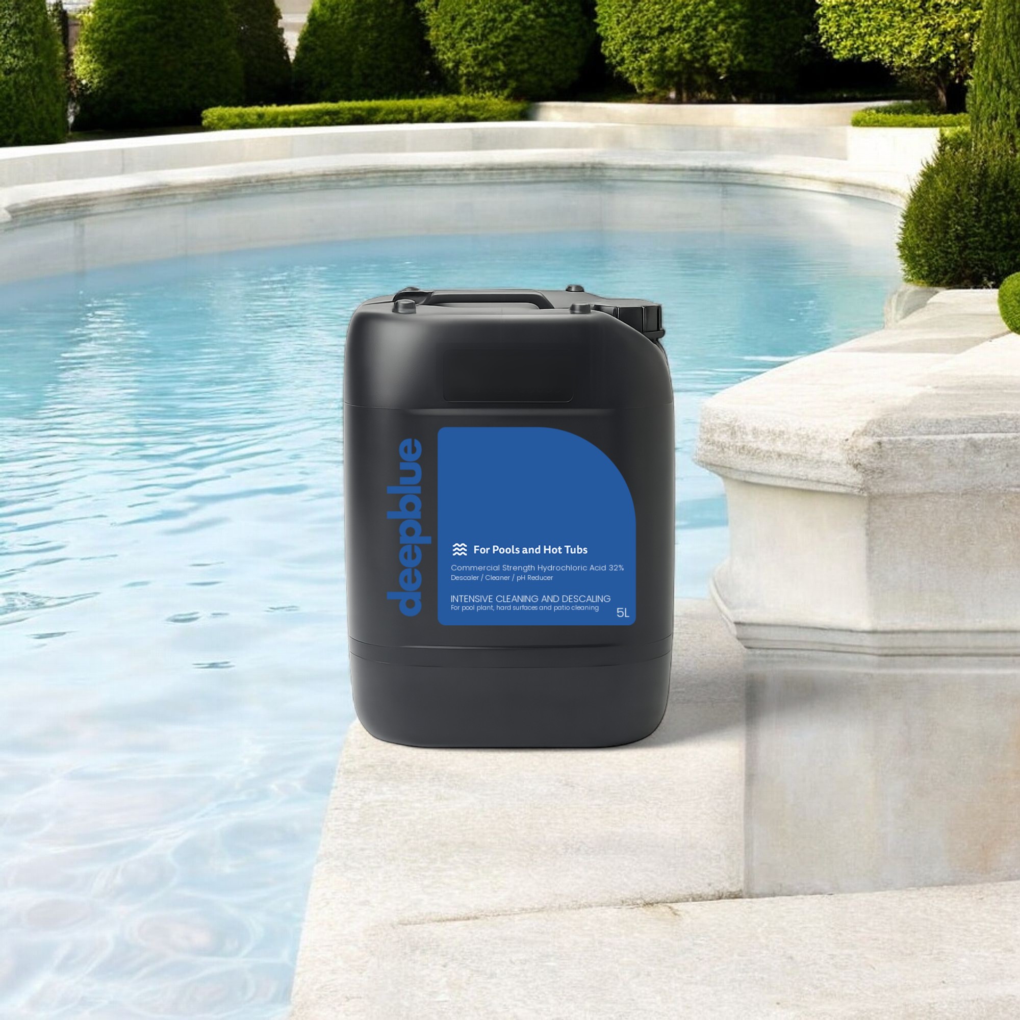 Deep Blue Hydrochloric Acid (32%) Heavy-Duty Cleaner - 5L - Image 6