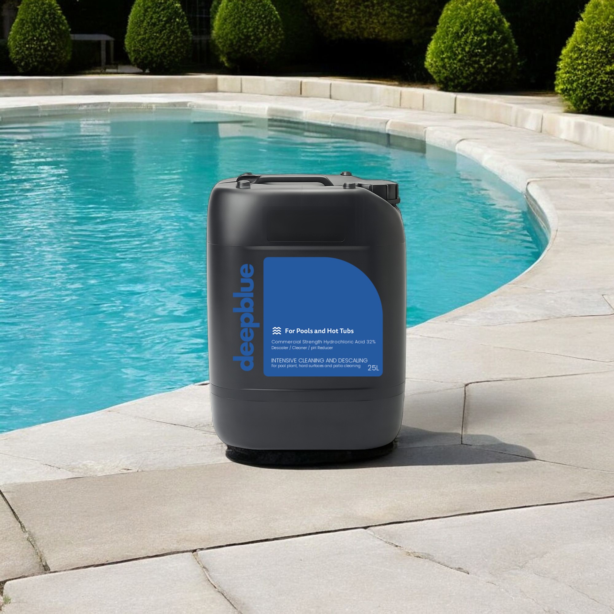 Deep Blue Hydrochloric Acid (32%) Heavy-Duty Cleaner - 25L - Image 6