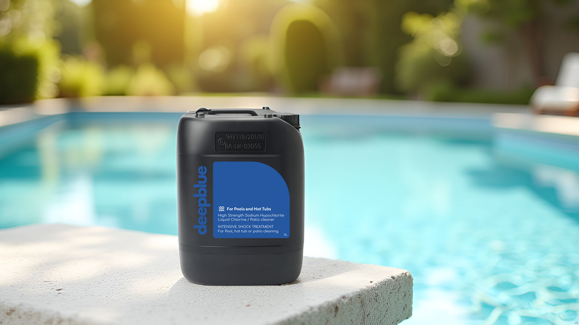 Deep Blue High Strength Sodium Hypochlorite: Patio Cleaner and Liquid Chlorine for Moss, Algae, Weeds and Bleach - 20L - Image 2