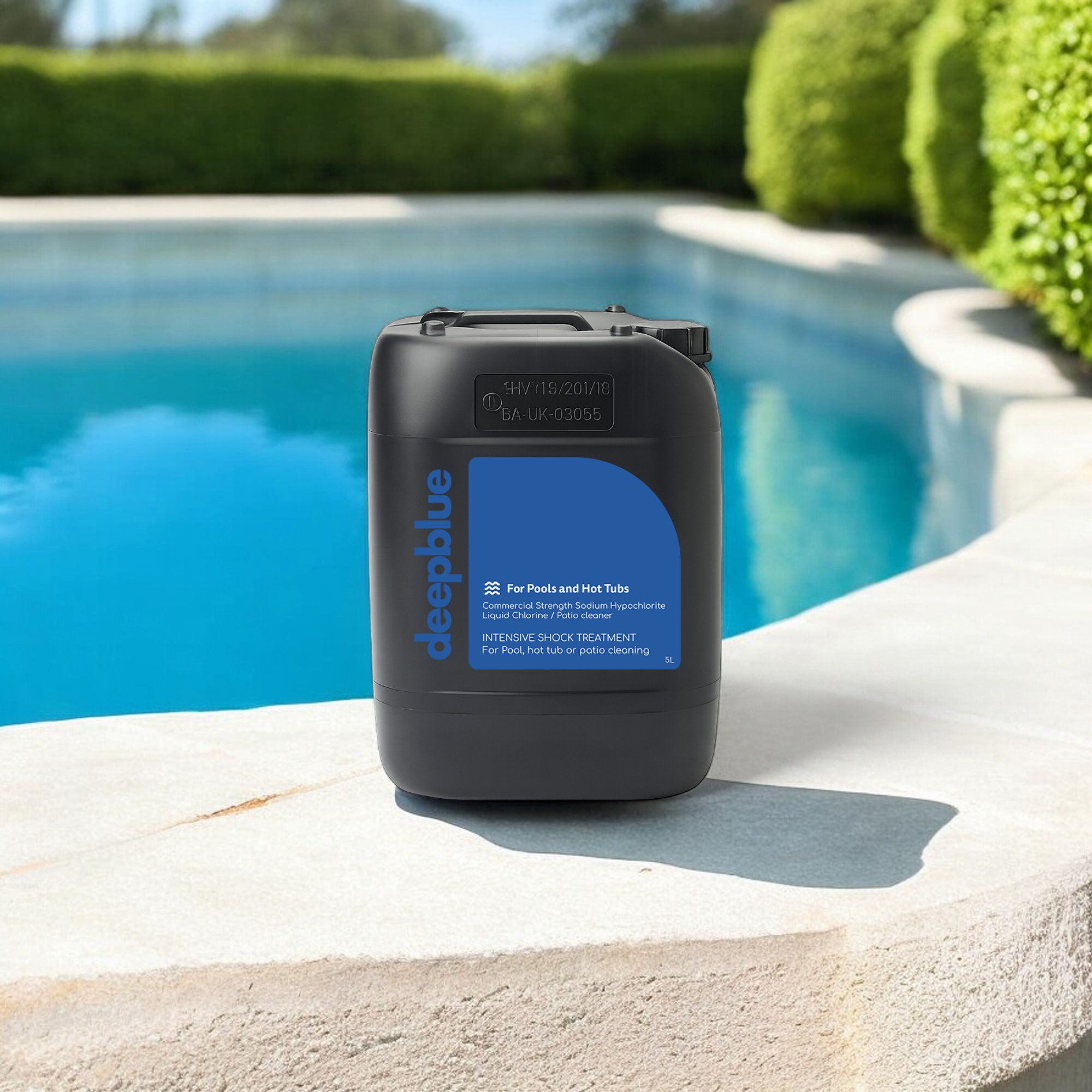 Deep Blue Pro 14/15% Sodium Hypochlorite Patio cleaner 5L 5 Litres liquid chlorine for moss algae weeds bleach - Image 2
