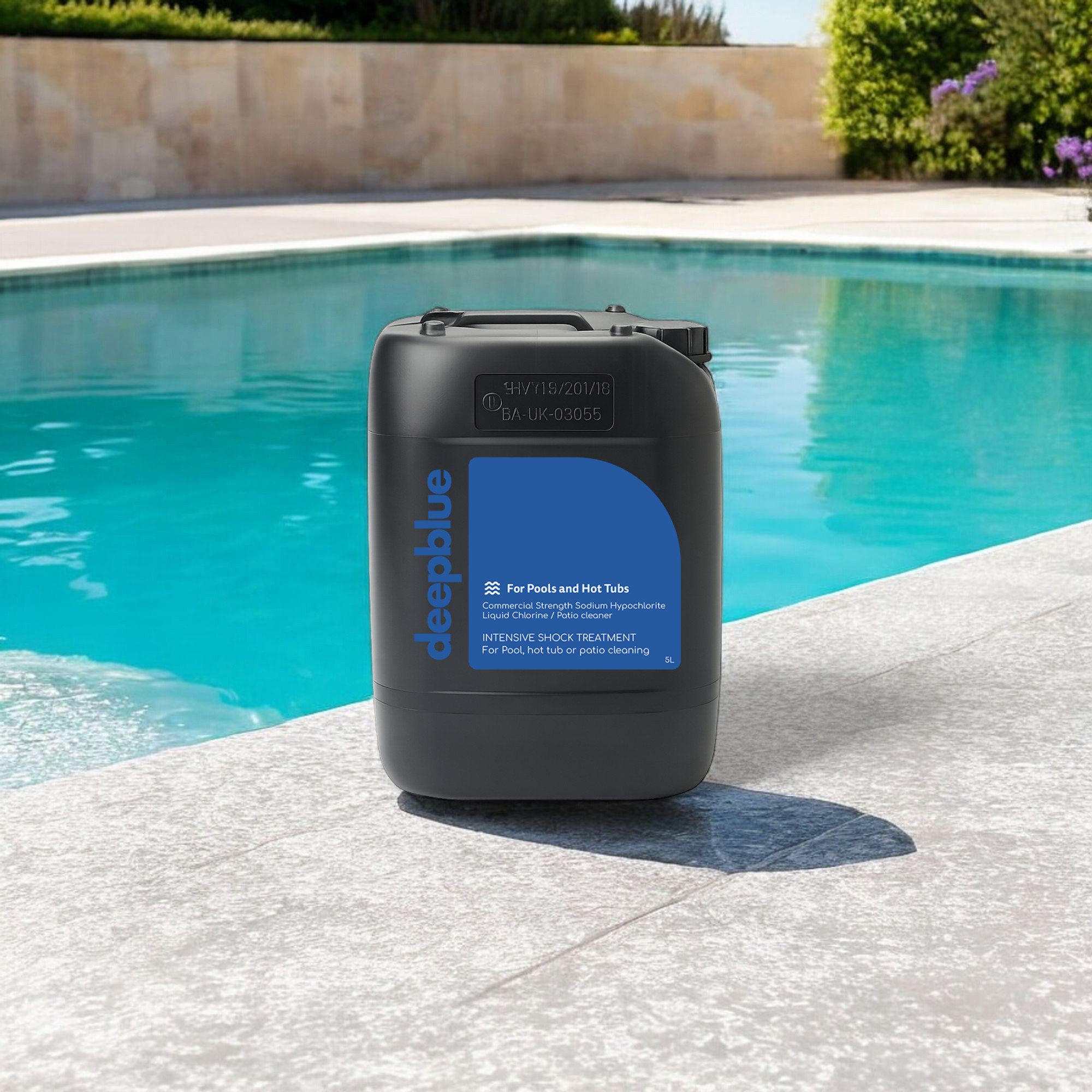 Deep Blue Pro 14/15% Sodium Hypochlorite Patio cleaner 5L 5 Litres liquid chlorine for moss algae weeds bleach - Image 4
