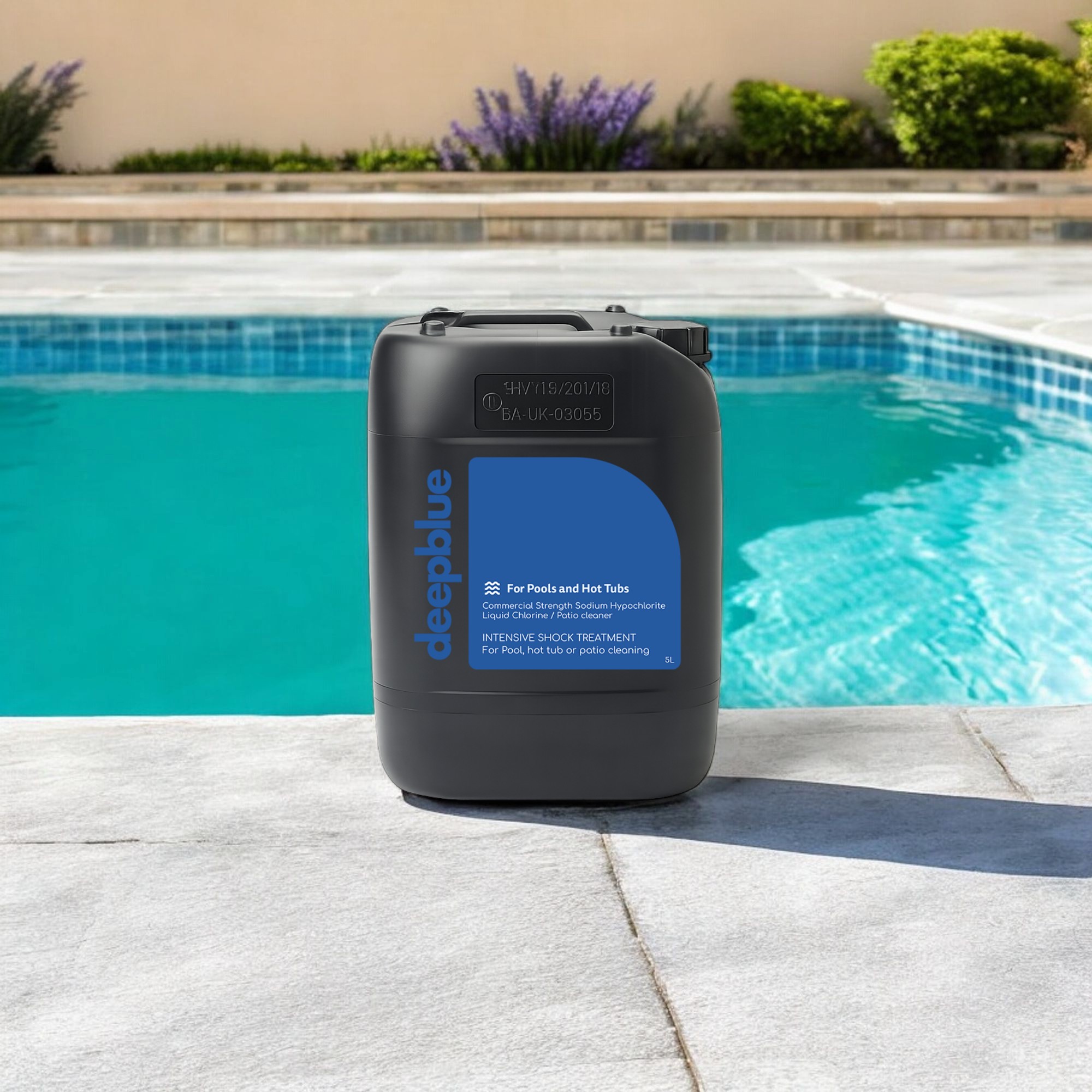 Deep Blue Pro Commercial strength Sodium Hypochlorite Patio cleaner 10 litres 10L liquid chlorine for moss algae weeds bleach - Image 8