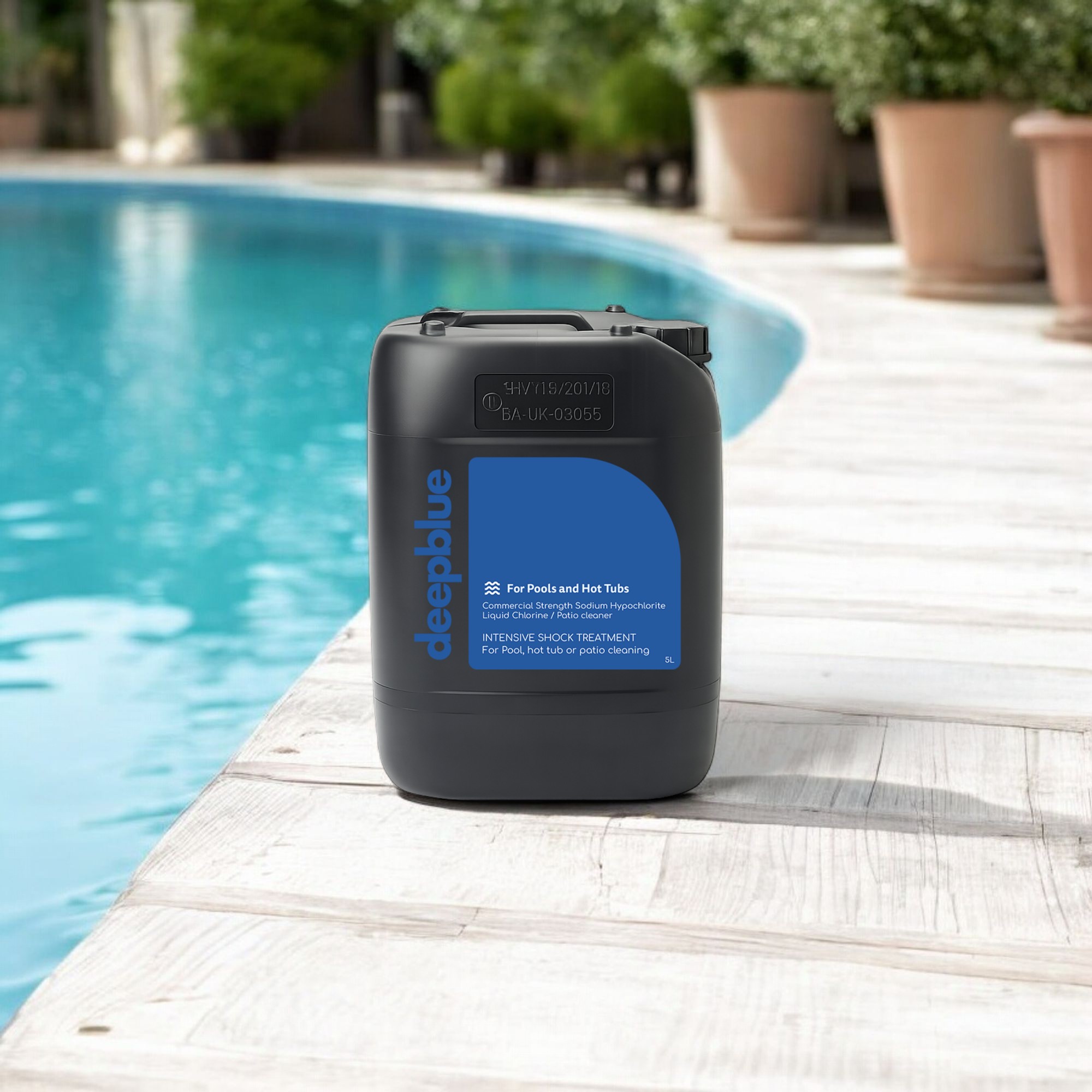 Deep Blue Pro Commercial strength Sodium Hypochlorite Patio cleaner 25 litres 25L liquid chlorine for moss algae weeds bleach - Image 7
