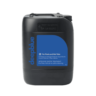 Deep Blue Pro Commercial strength Sodium Hypochlorite Patio cleaner 5litre 5L liquid chlorine for moss algae weeds bleach