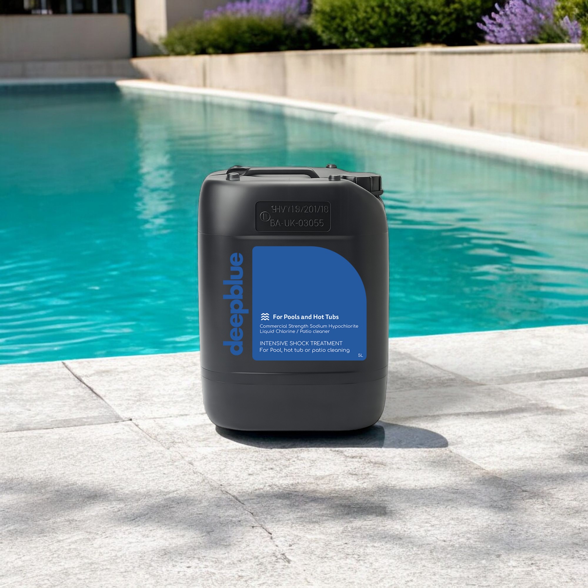 Deep Blue Pro Commercial strength Liquid chlorine for swimming pools hot tub jacuzzi Disinfectant cleaner 10 litres 10L Sodium Hypochlorite - Image 4