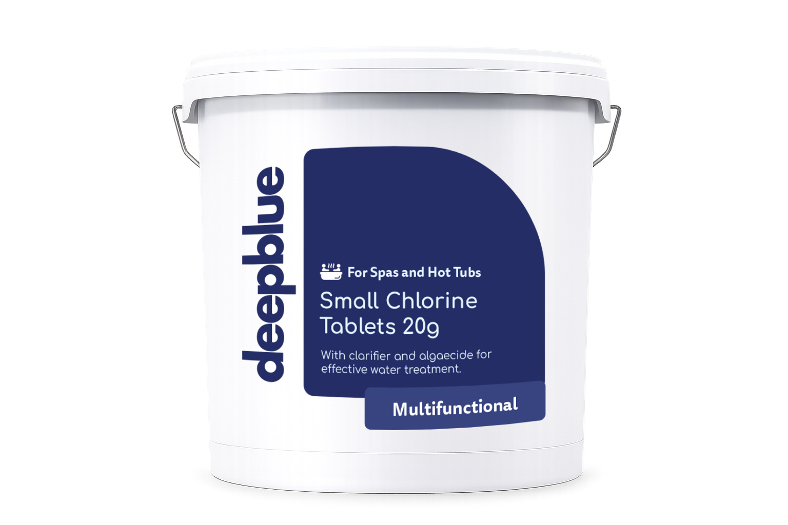 Deep Blue Professional - Multifunctional Mini 20g Chlorine Tablets 3kg Long lasting stabilised clarifier algae inhibitor