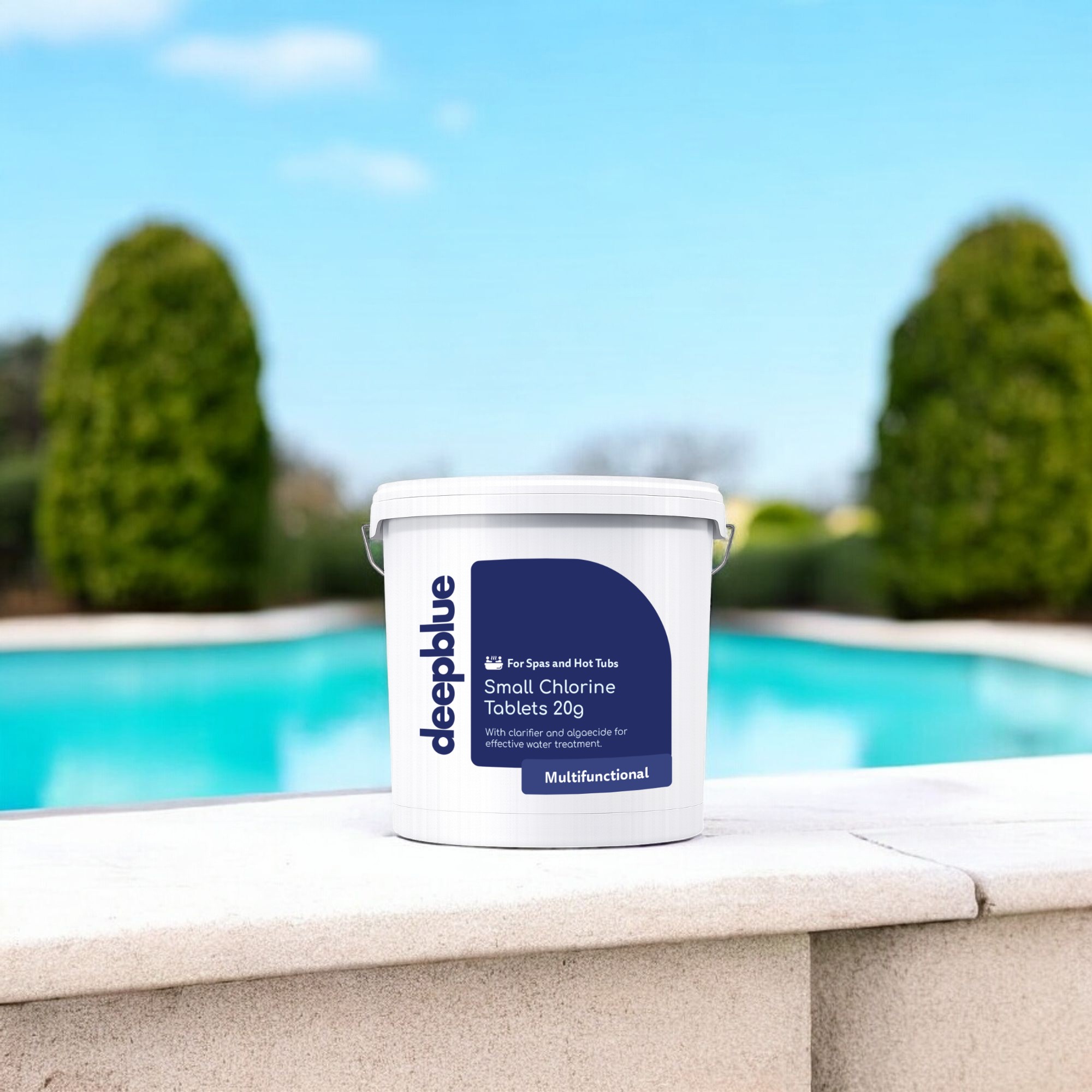 Deep Blue Professional - Multifunctional Mini 20g Chlorine Tablets 3kg Long lasting stabilised clarifier algae inhibitor - Image 2