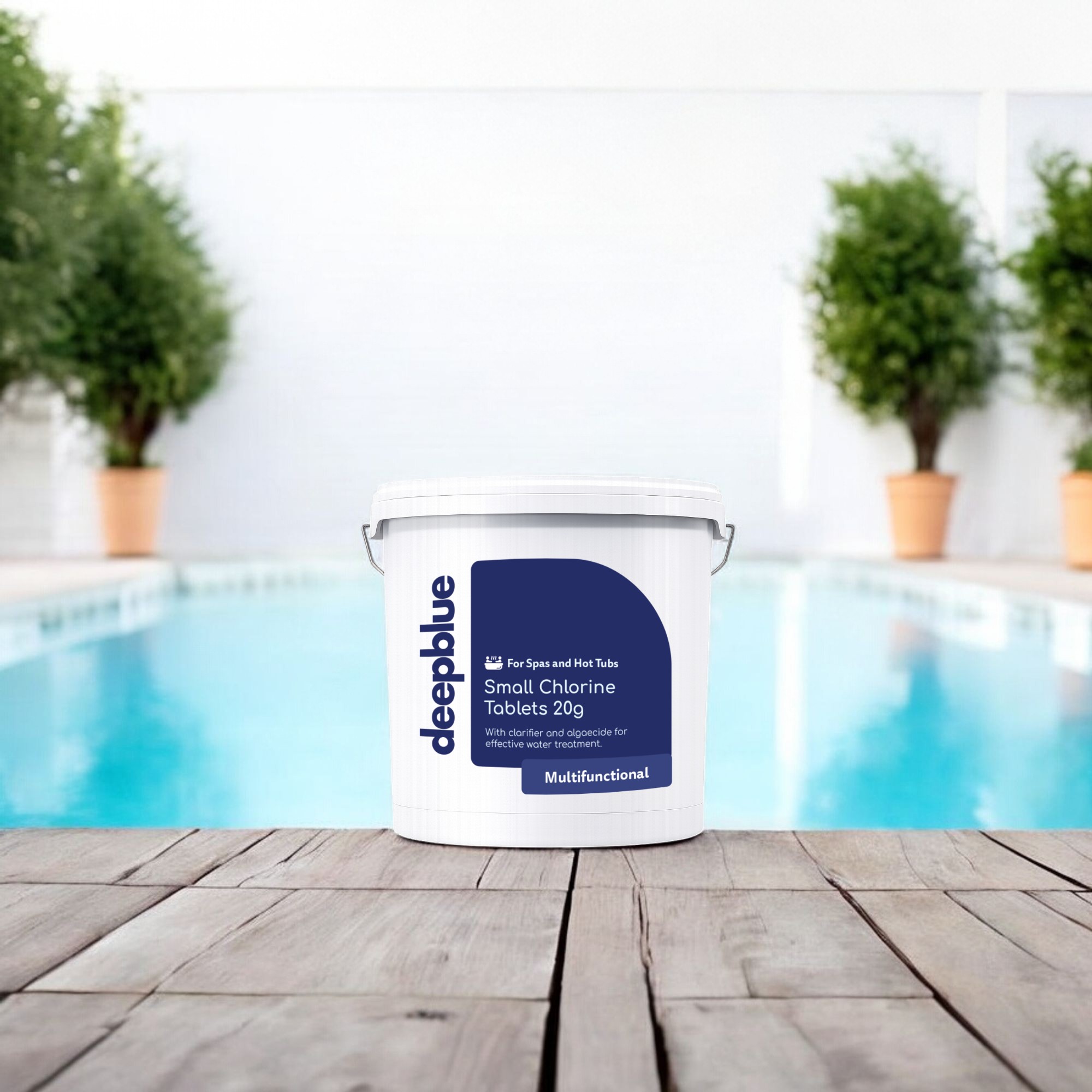Deep Blue Professional - Multifunctional Mini 20g Chlorine Tablets 3kg Long lasting stabilised clarifier algae inhibitor - Image 3