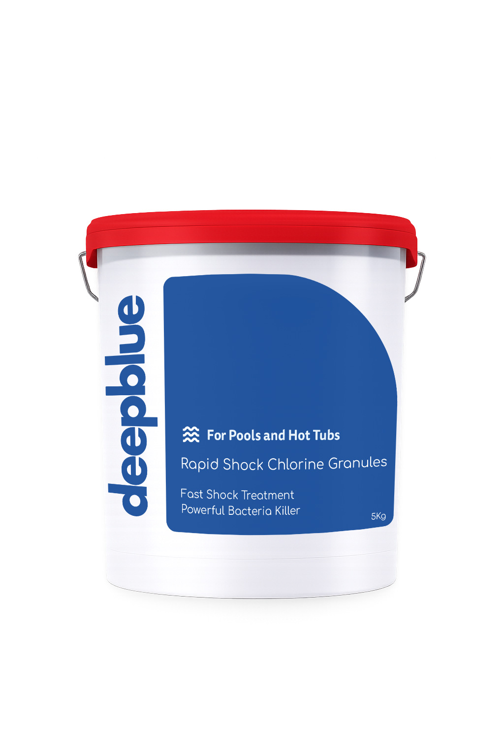 15Kg Deep Blue Pro Rapid Shock Chlorine Granules quick acting for hot tubs, spas and swimming pools