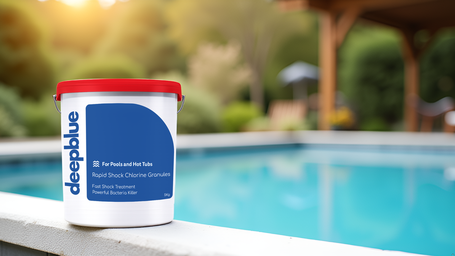 Deep Blue Rapid Shock Chlorine Granules, fast acting and ideal for hot tubs and spas - 2Kg - Image 5
