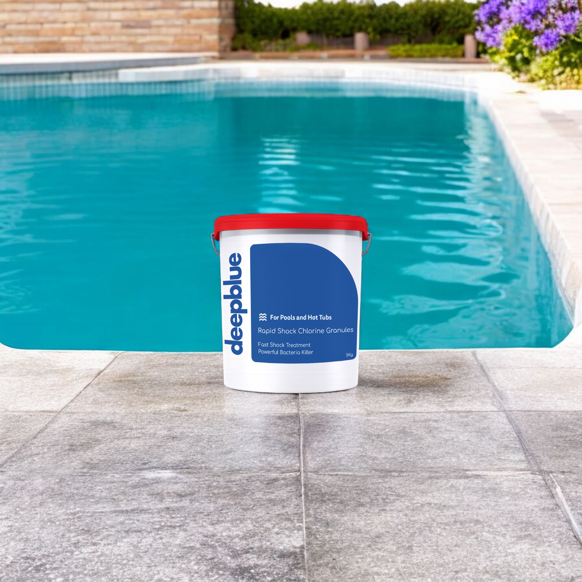Deep Blue Rapid Shock Chlorine Granules, fast acting and ideal for hot tubs and spas - 10Kg - Image 4