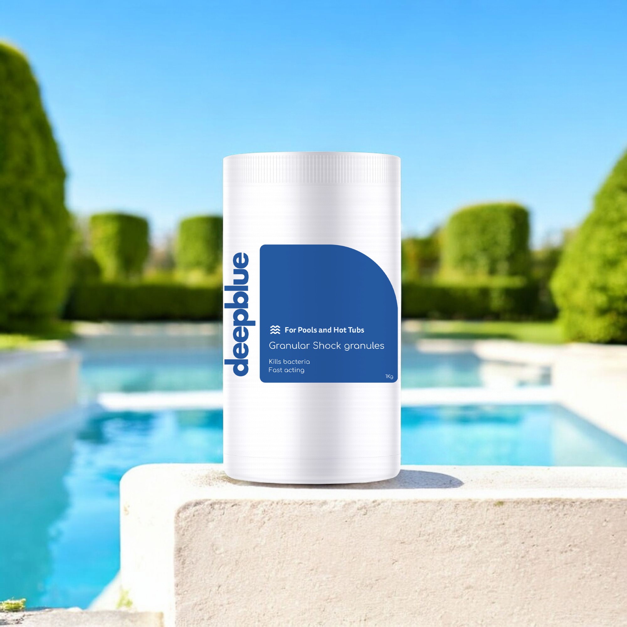 Deep Blue Pro 1kg Granular Shock calcium hypochlorite granules - Image 2