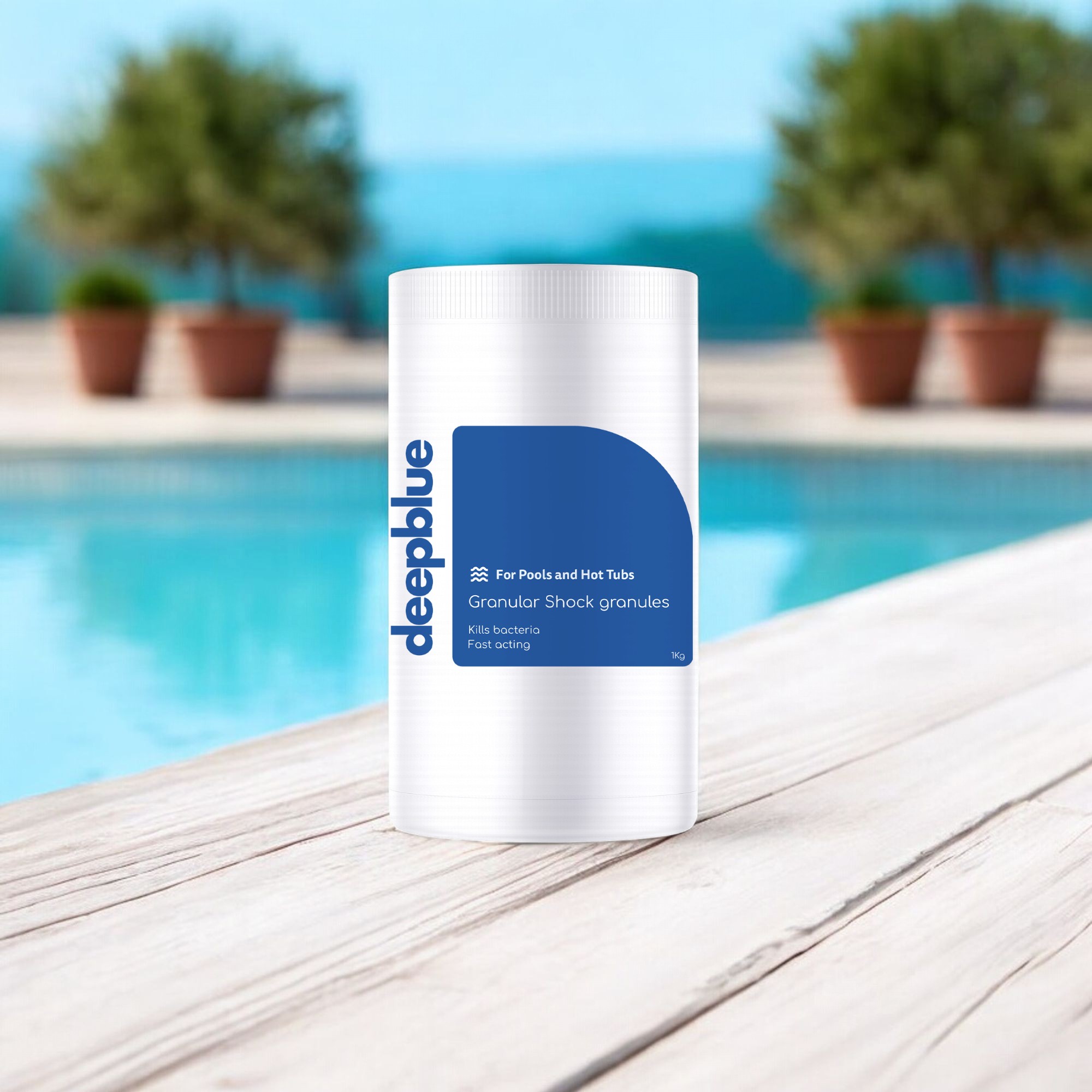 Deep Blue Pro 1kg Granular Shock calcium hypochlorite granules - Image 3