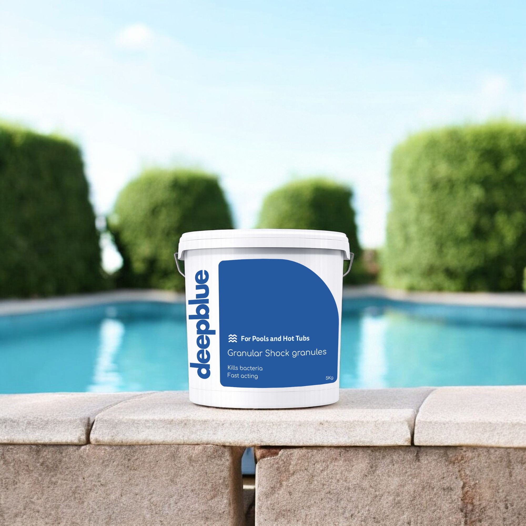Deep Blue Pro 6 x 2kg Granular Shock calcium hypochlorite granules - Image 2