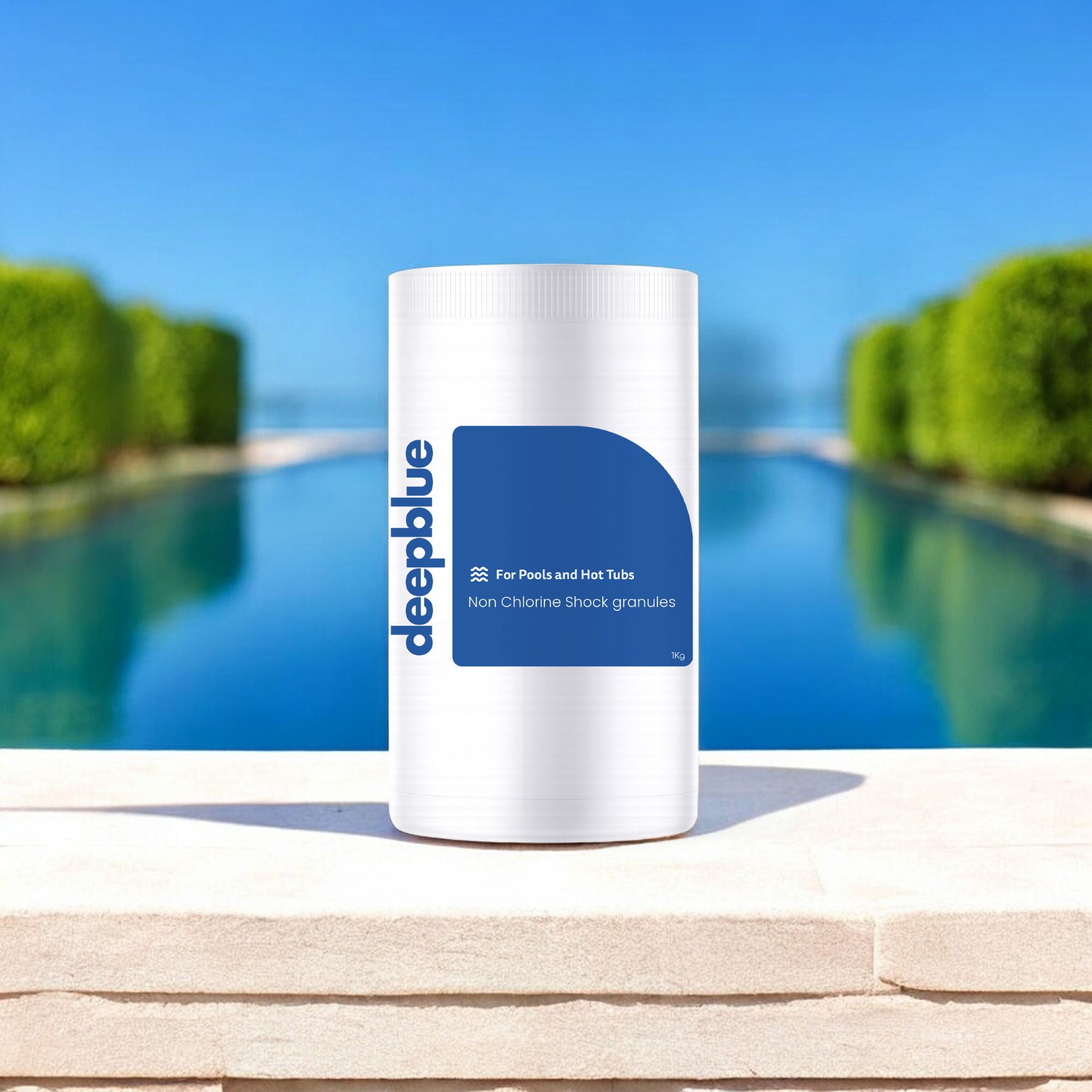 Deep Blue Pool Shock Granules, Non-Chlorine Formula - 5kg - Image 2