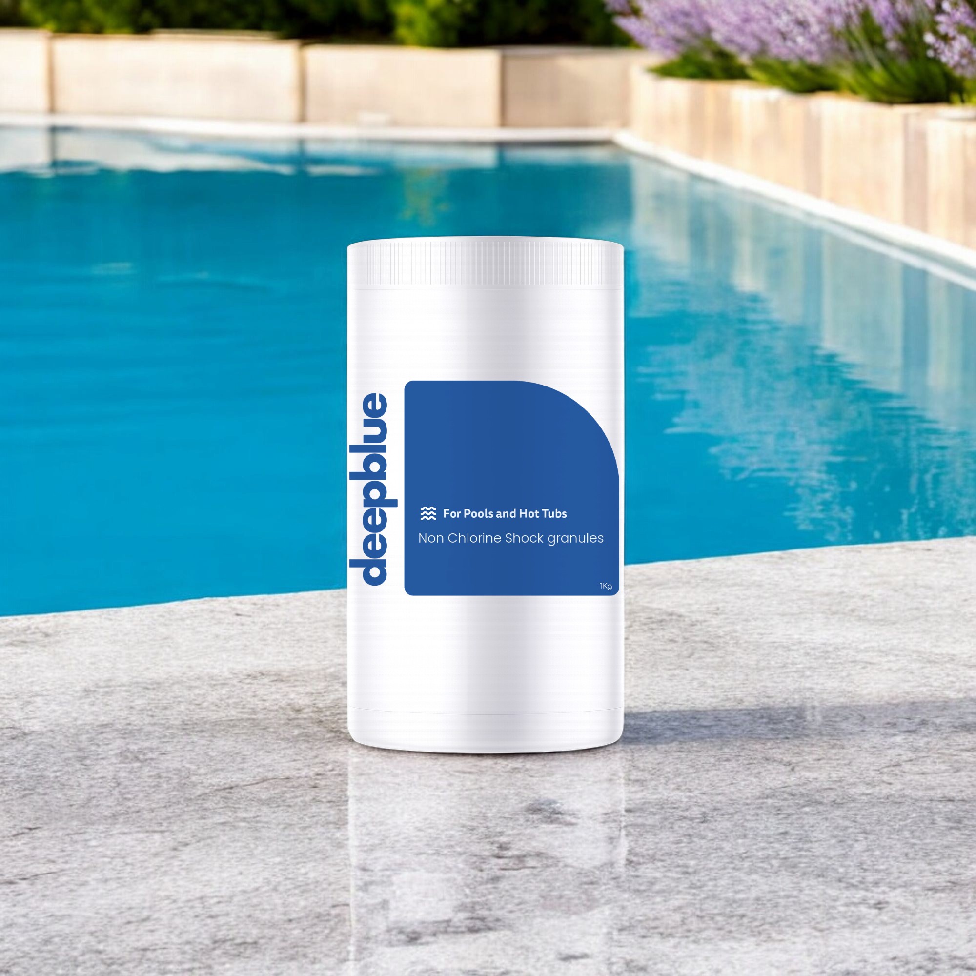 Deep Blue Pool Shock Granules, Non-Chlorine Formula - 1Kg - Image 4