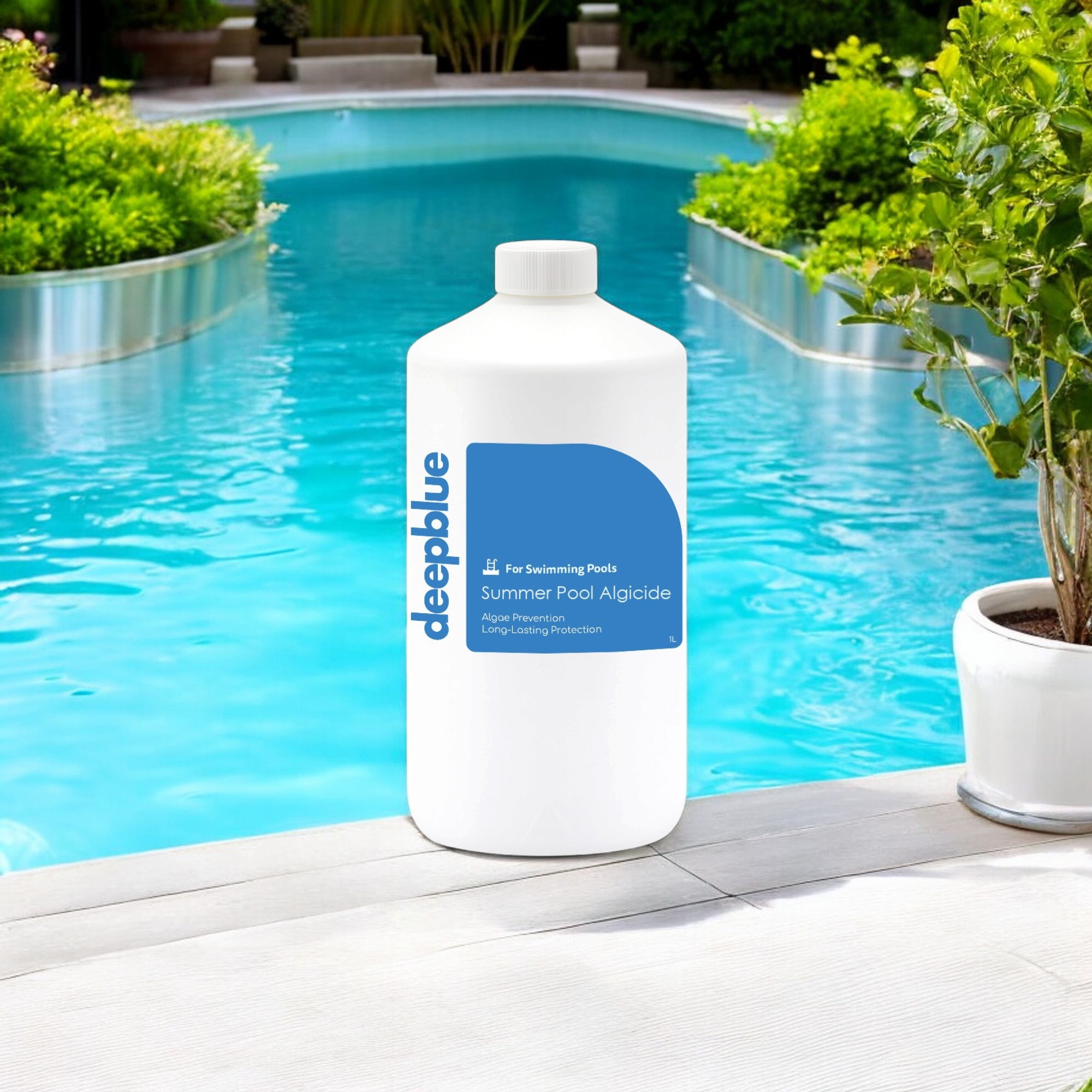 Deep Blue Summer Algicide for Pools - 1L - Image 3