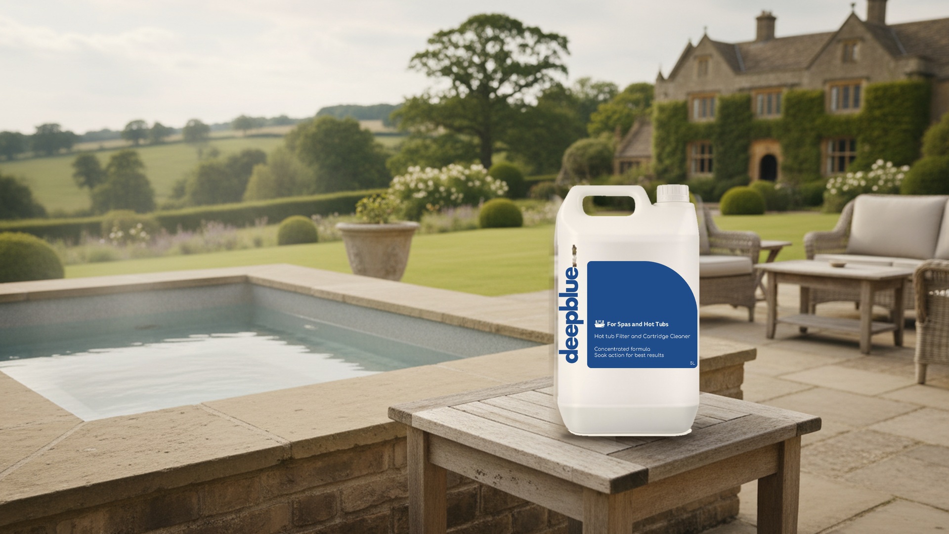 Deep Blue Filter and Cartridge Cleaner for Hot Tubs - 50L - Image 4