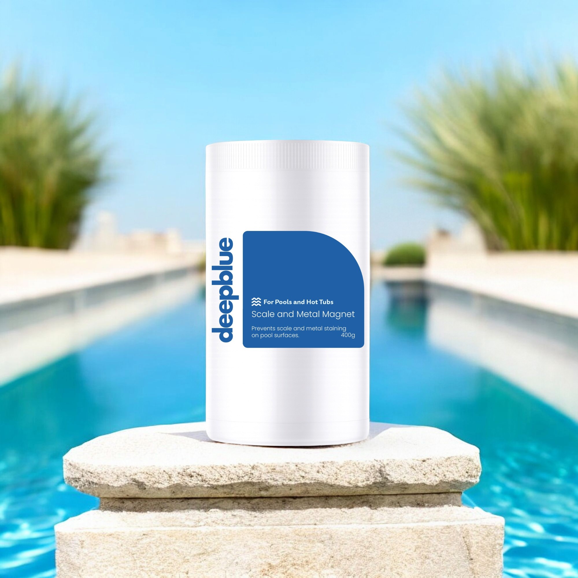 Deep Blue Scale and Metal Magnet for Pools - 400G - Image 3