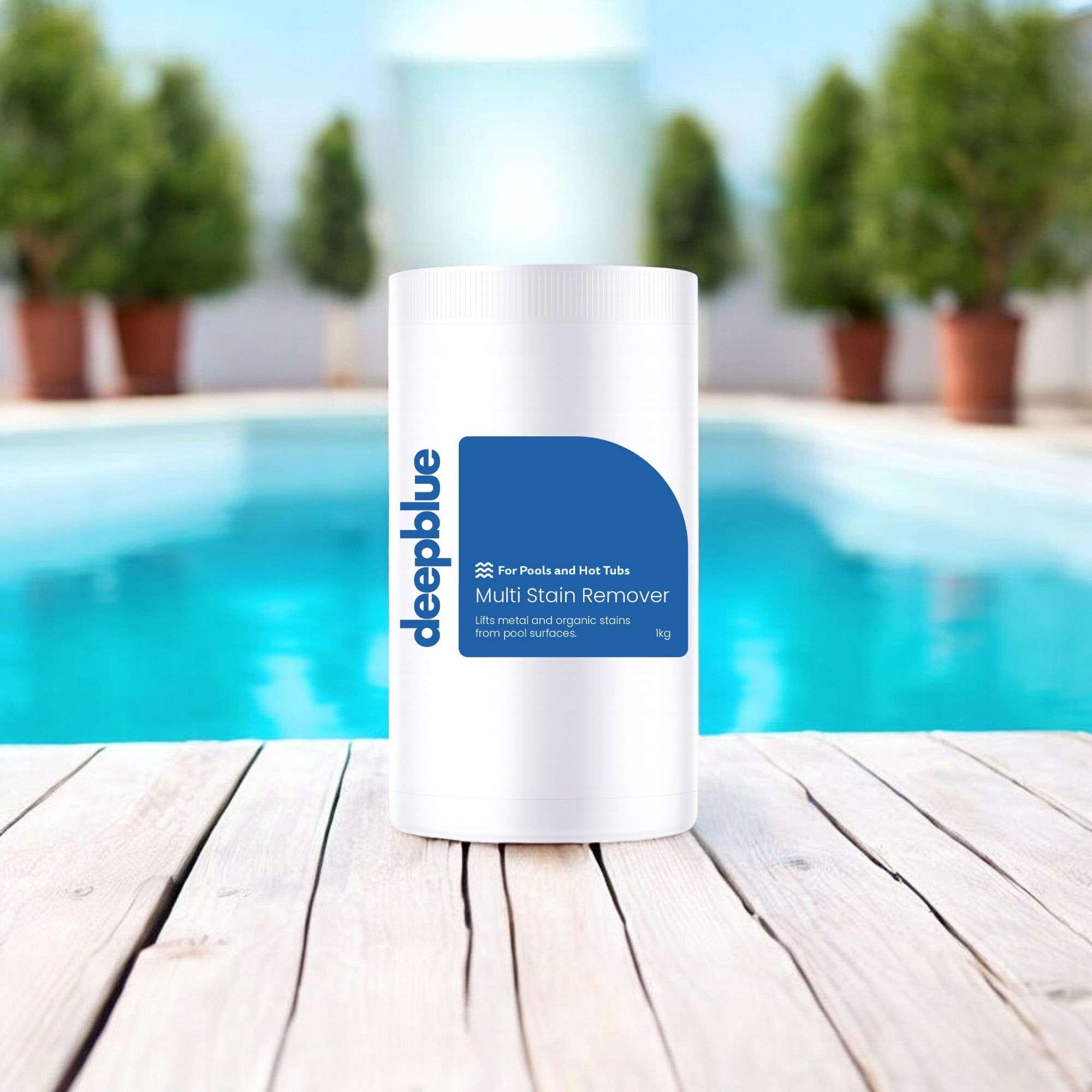 Deep Blue Multi Stain Remover for Swimming Pools - 2kg - Image 3