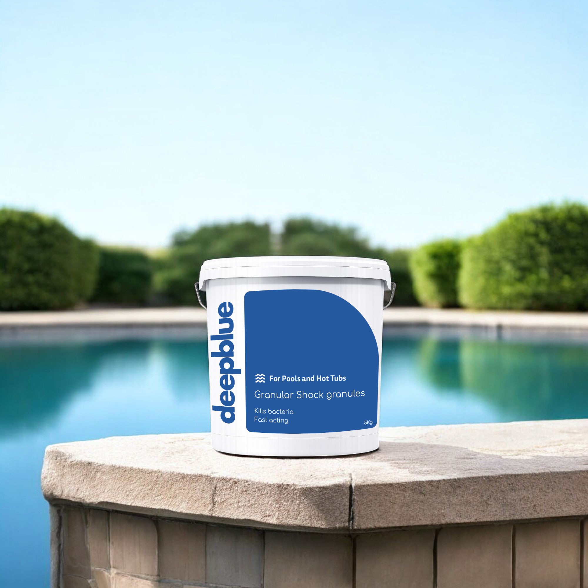 10kg Deep Blue Pro Pool Granular Shock Chlorine - Image 2