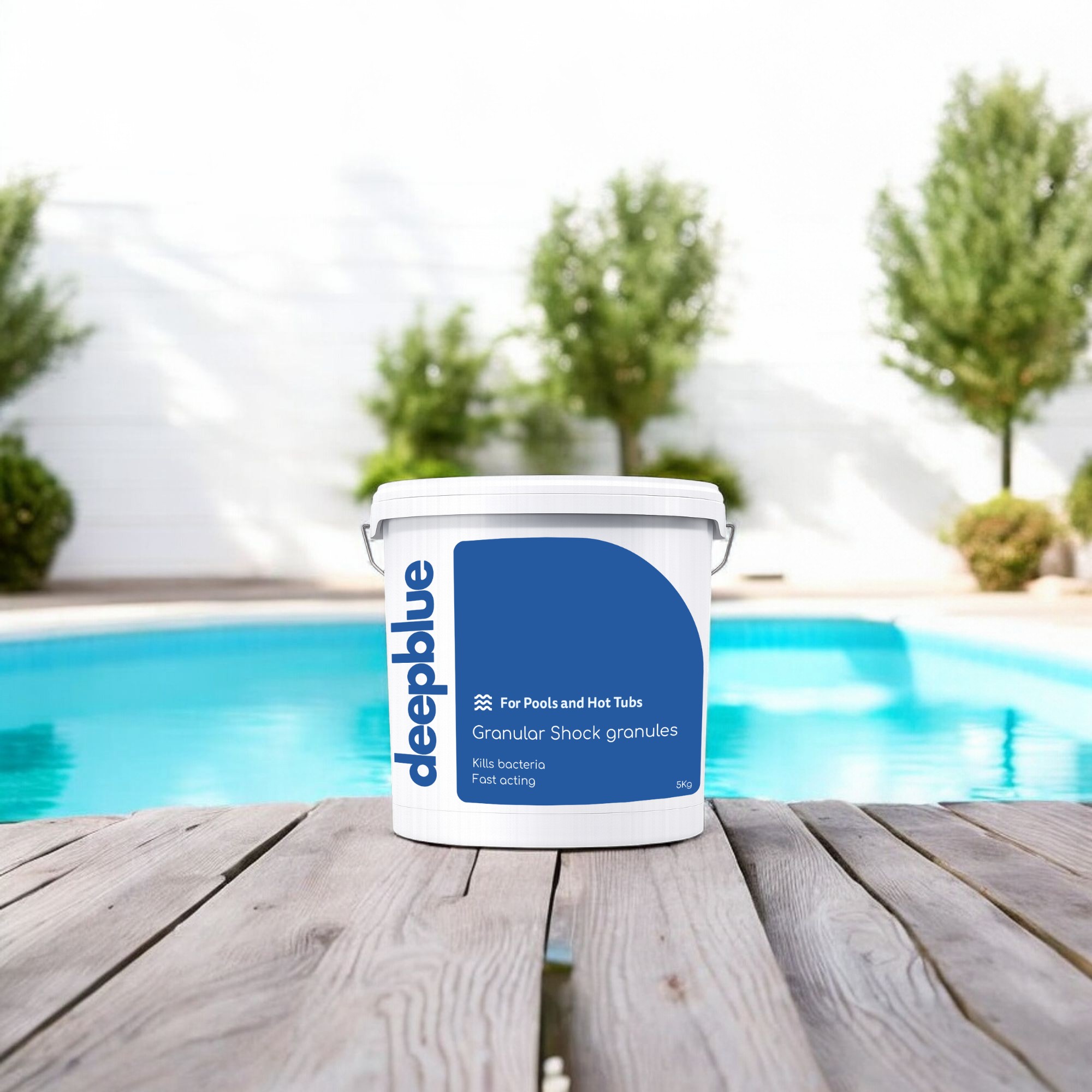 10kg Deep Blue Pro Pool Granular Shock Chlorine - Image 3