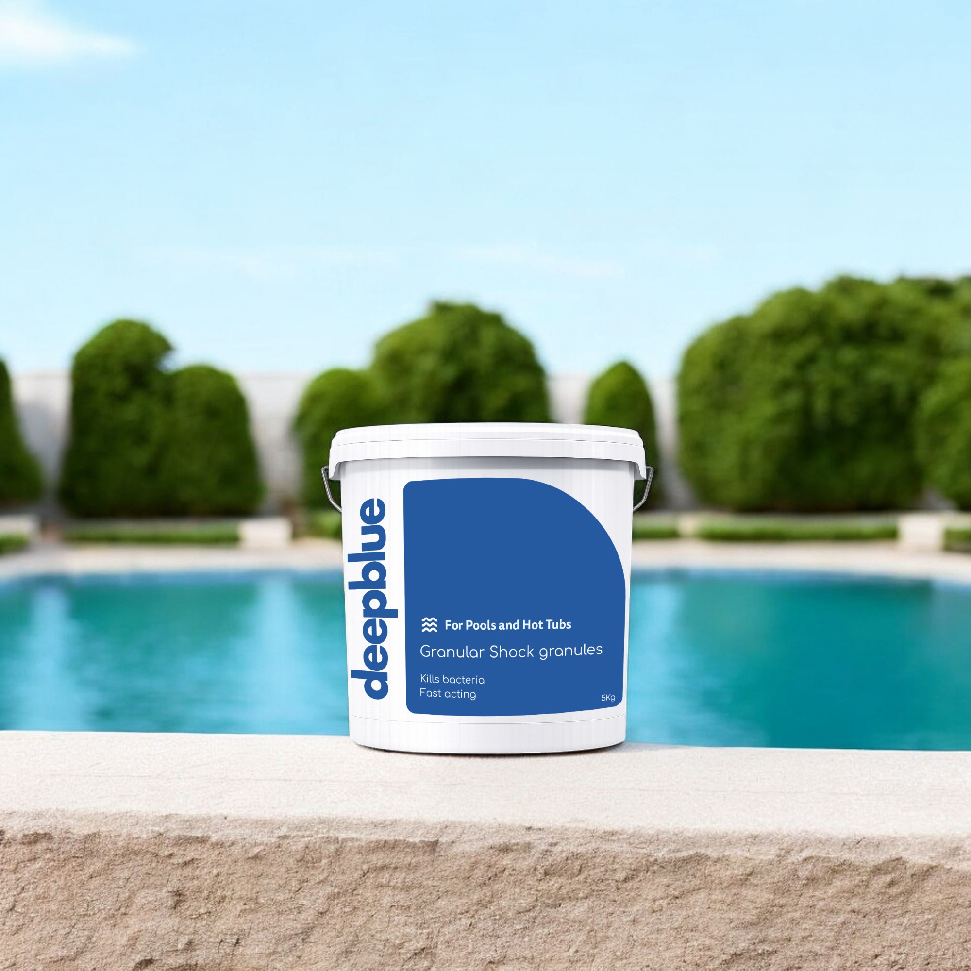Deep Blue Pool Shock Chlorine Granules - 50Kg - Image 2