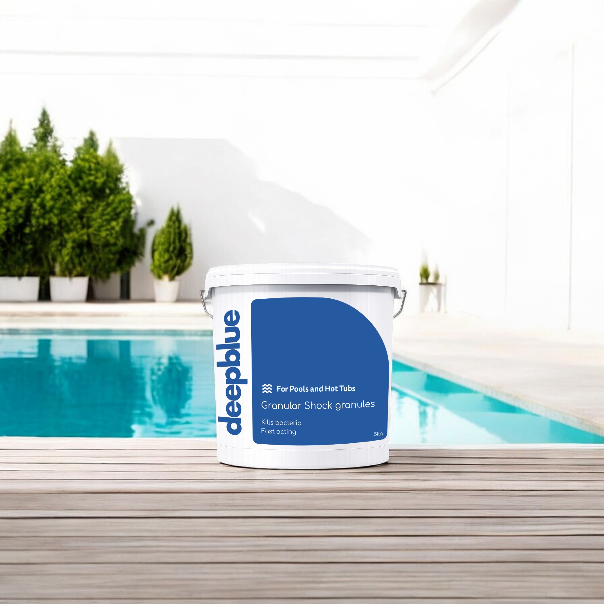 Deep Blue Pool Shock Chlorine Granules - 50Kg - Image 3