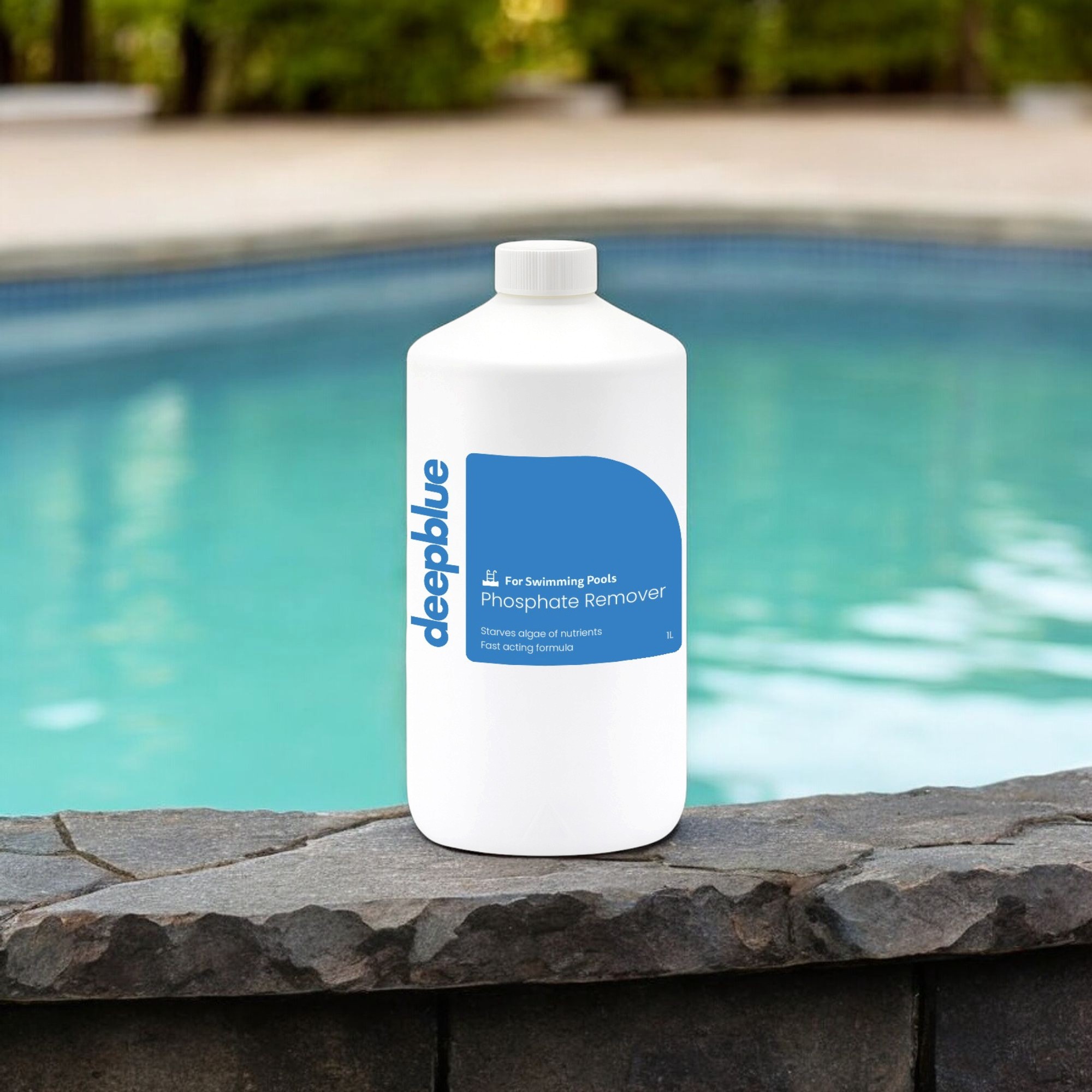 Deep Blue Phosphate Remover for Swimming Pools - 1L - Image 2
