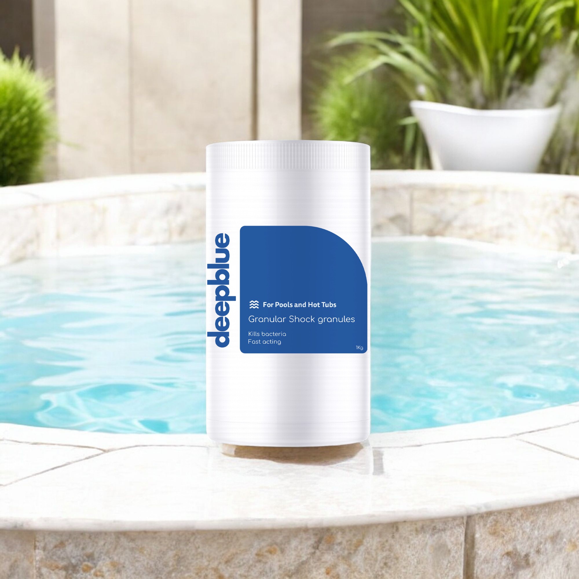 Deep Blue Spa Chlorine Shock Granules - 10kg - Image 3