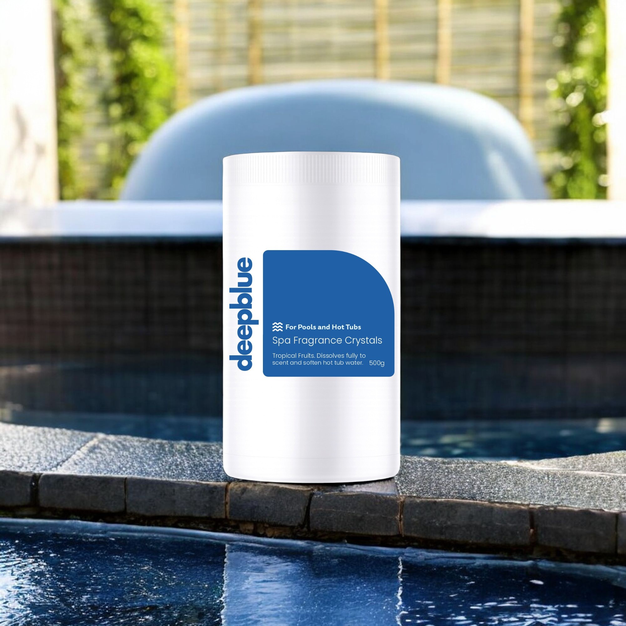 Deep Blue Tropical Fruit Fragrance Crystals for Spas - 1 Kit - Image 4