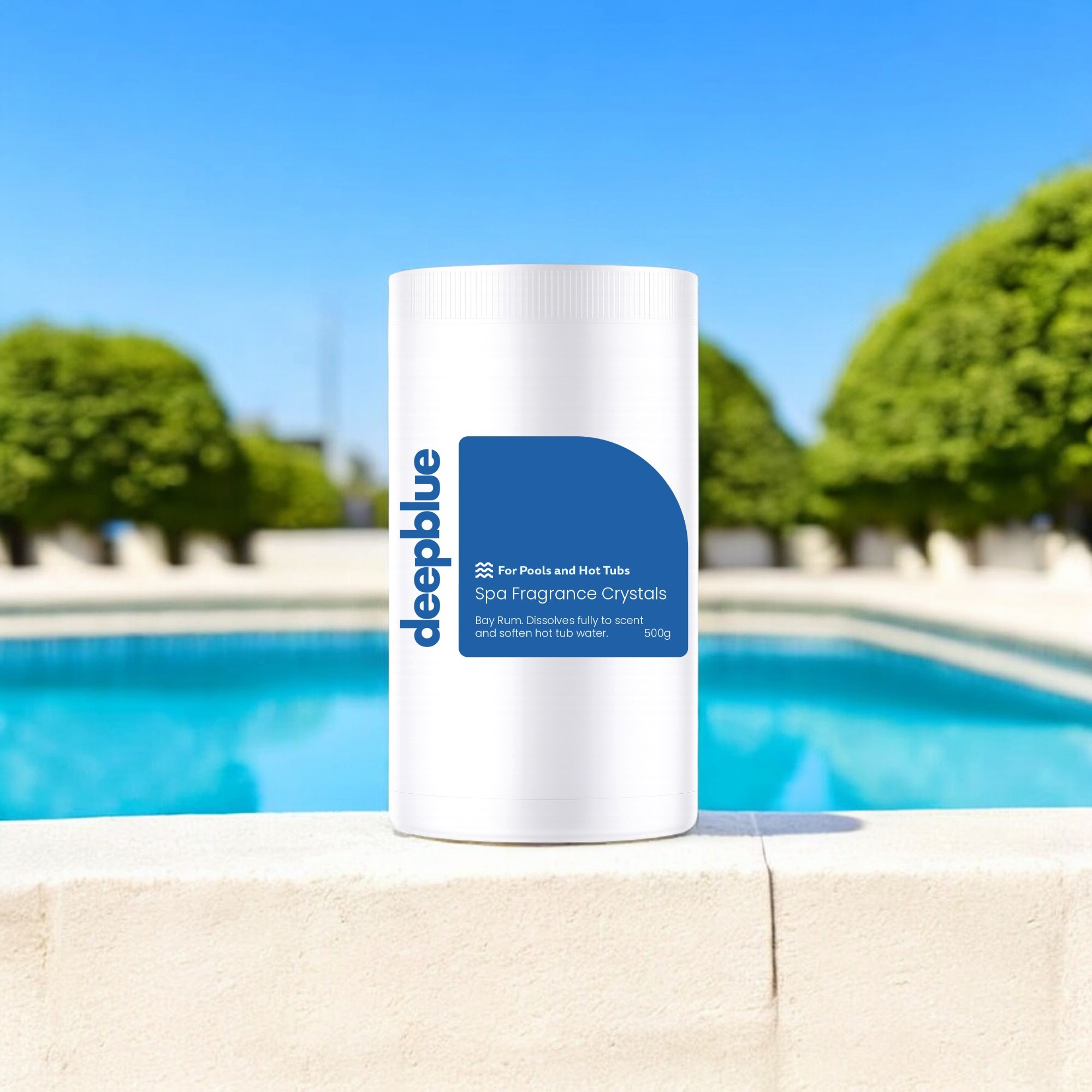Deep Blue Bay Rum Fragrance Crystals for Spas - 4 Kits - Image 2