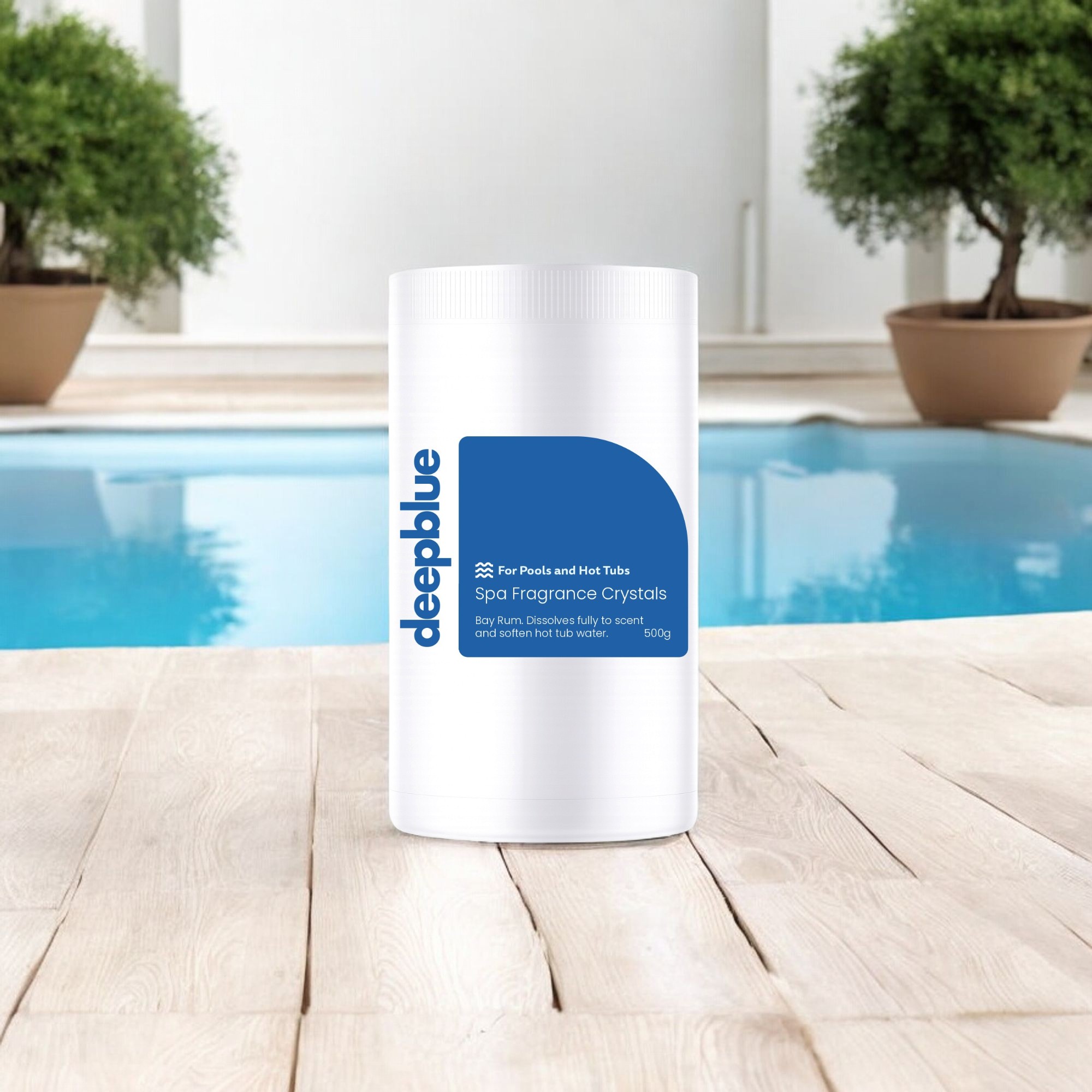 Deep Blue Bay Rum Fragrance Crystals for Spas - 4 Kits - Image 3