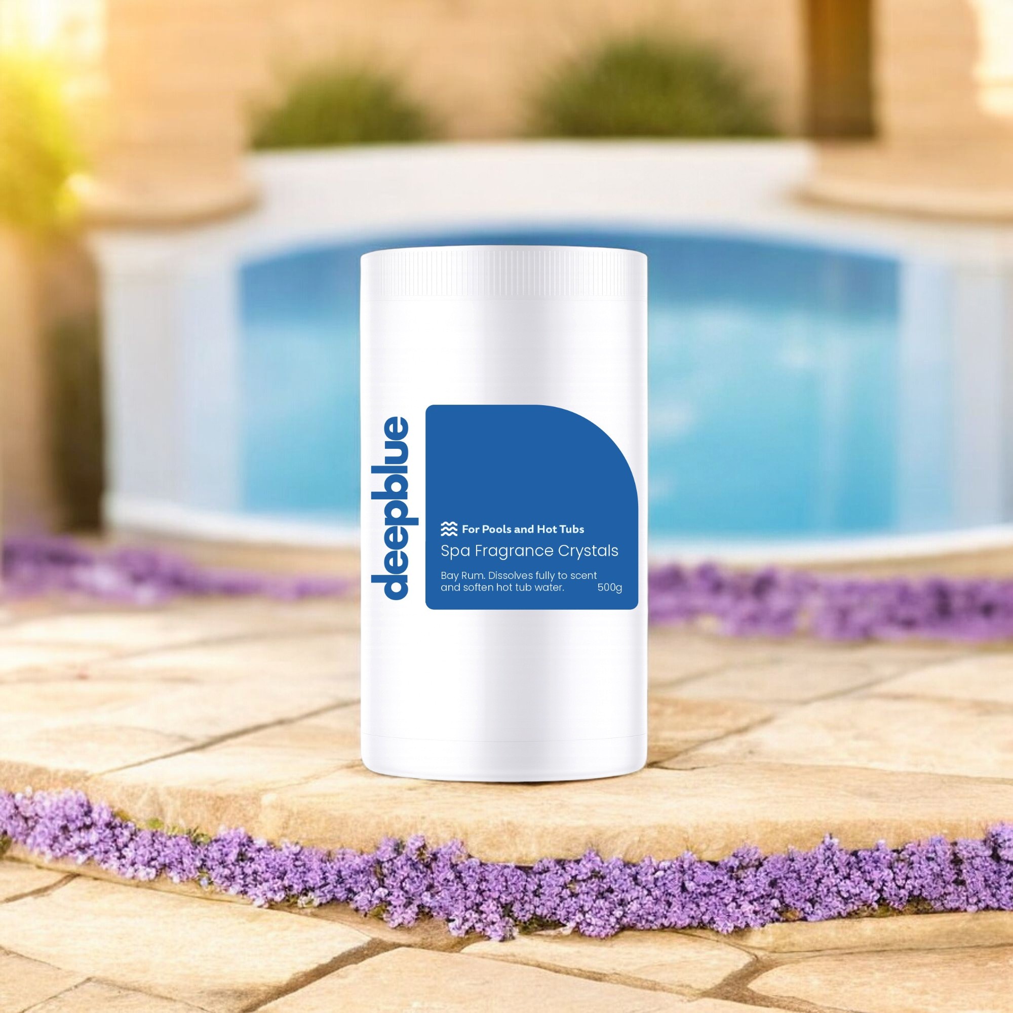 Deep Blue Bay Rum Fragrance Crystals for Spas - 1 Kit - Image 2