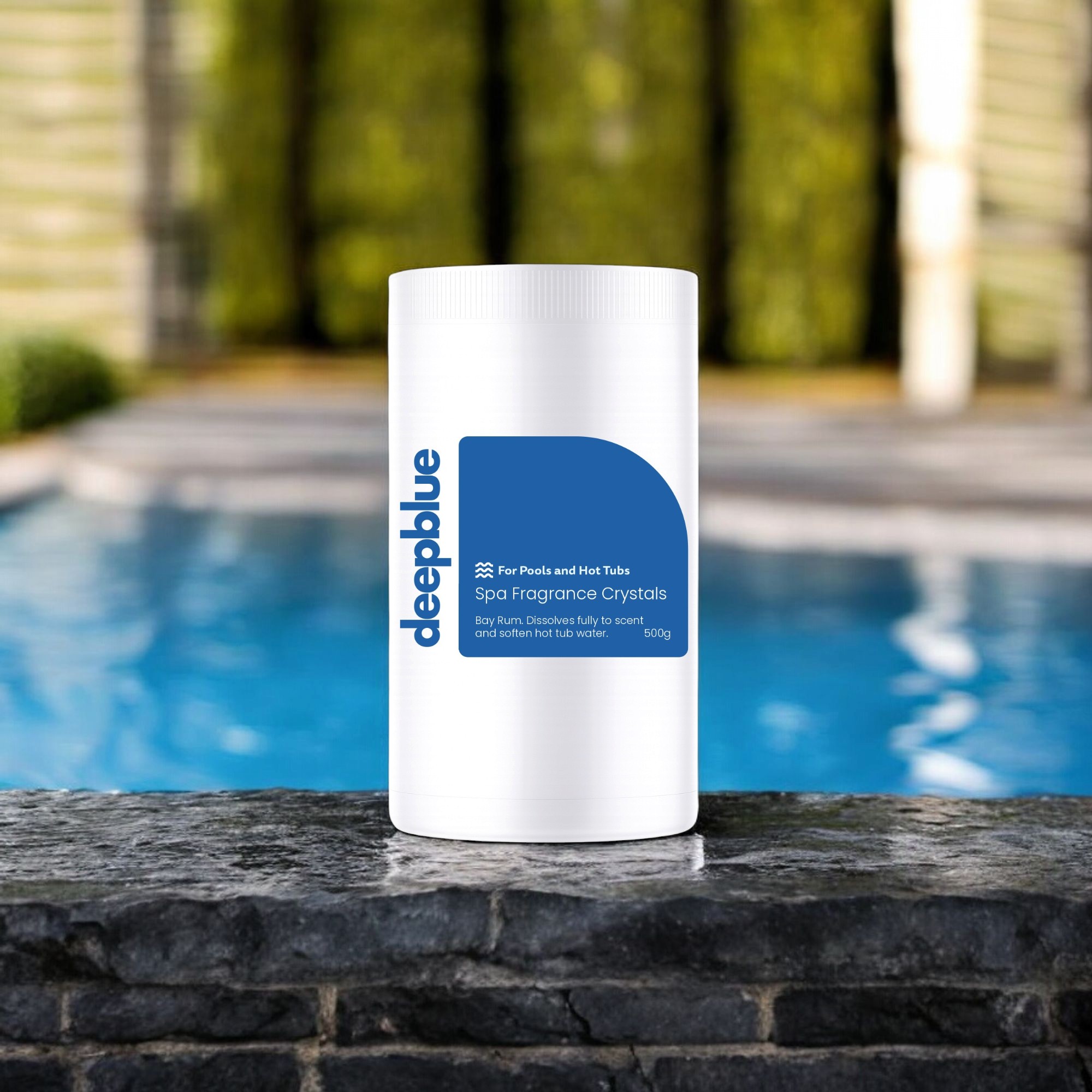 Deep Blue Bay Rum Fragrance Crystals for Spas - 1 Kit - Image 3