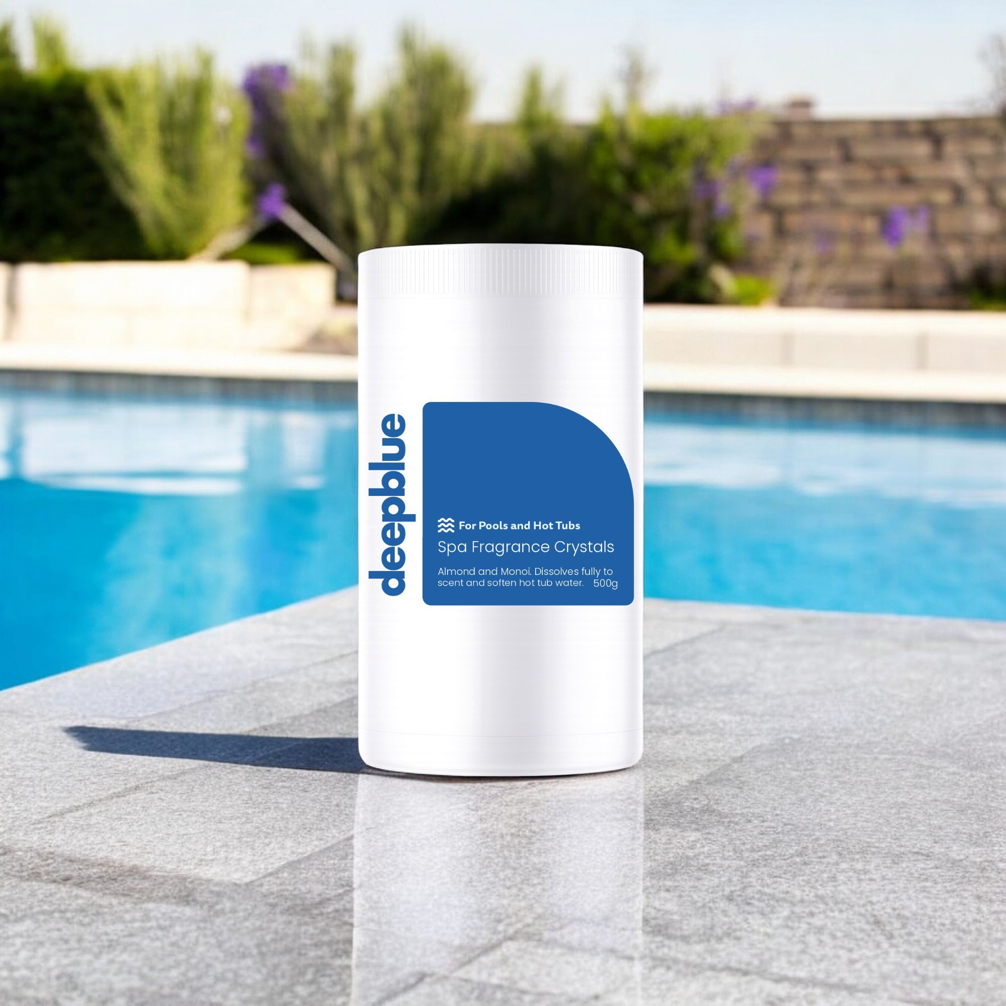 Deep Blue Almond & Monoi Fragrance Crystals for Spas - 4 Kits - Image 4