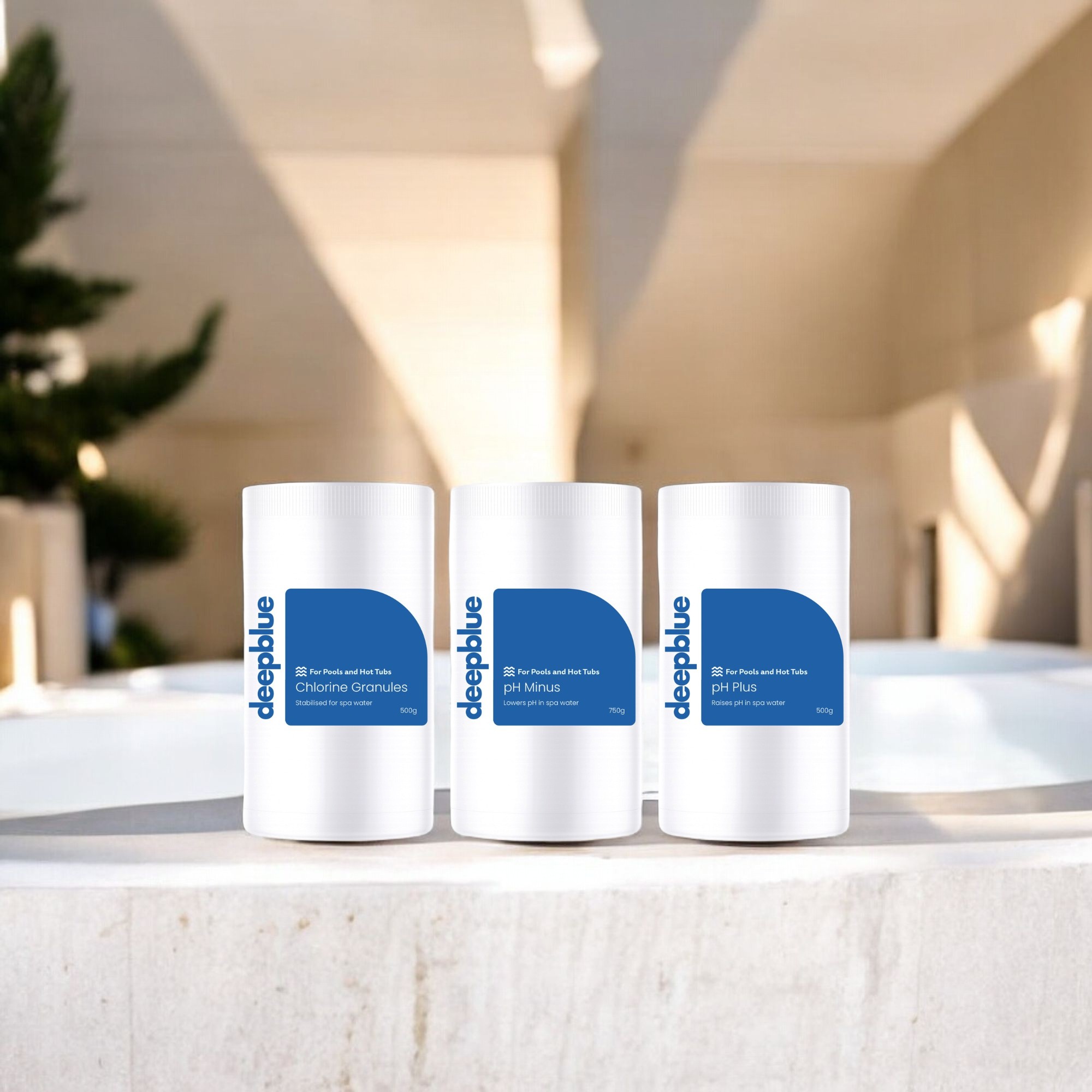 Deep Blue Premium Chlorine Starter Kit for Spas - 4 Kits - Image 3