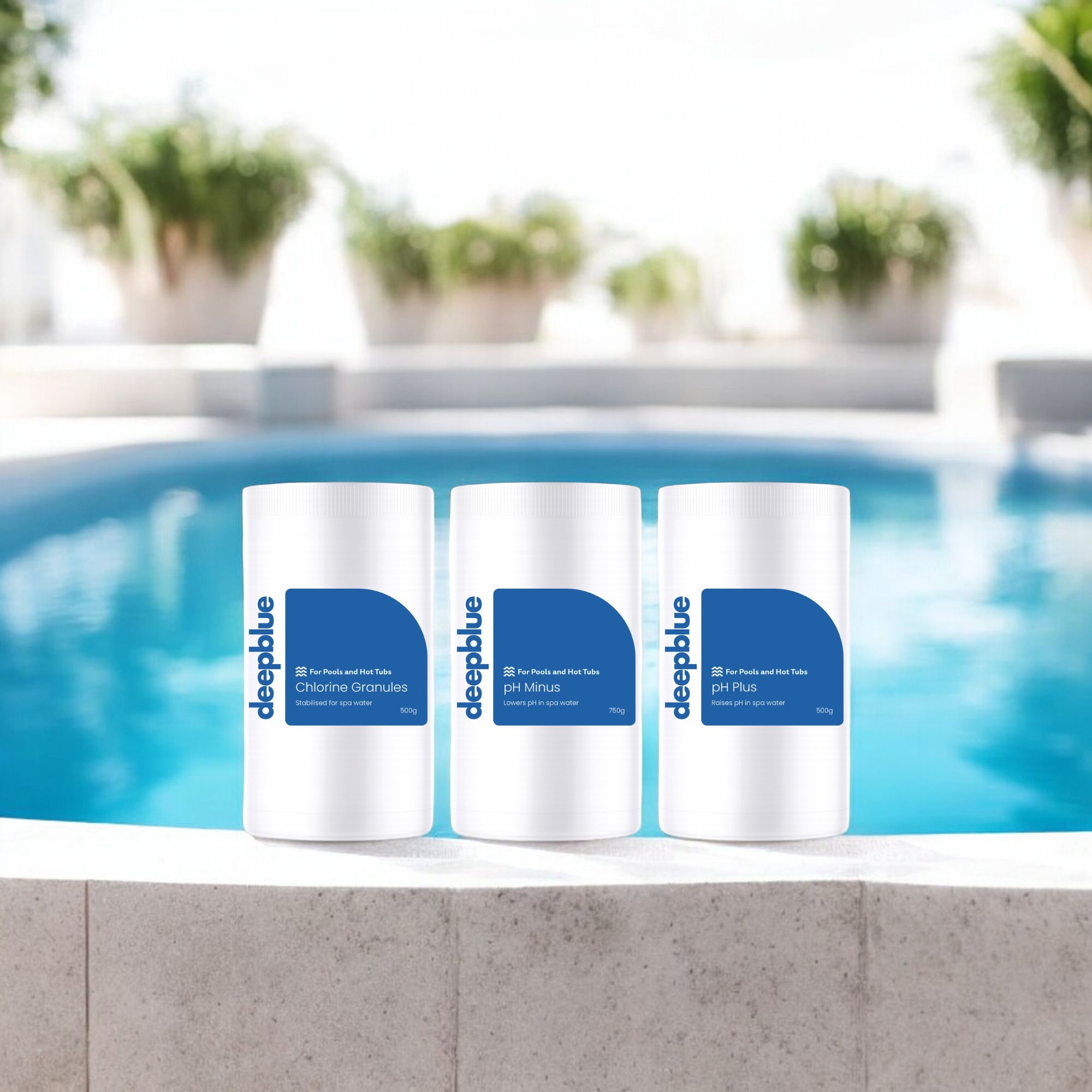 Deep Blue Premium Chlorine Starter Kit for Spas - 1 Kit - Image 3