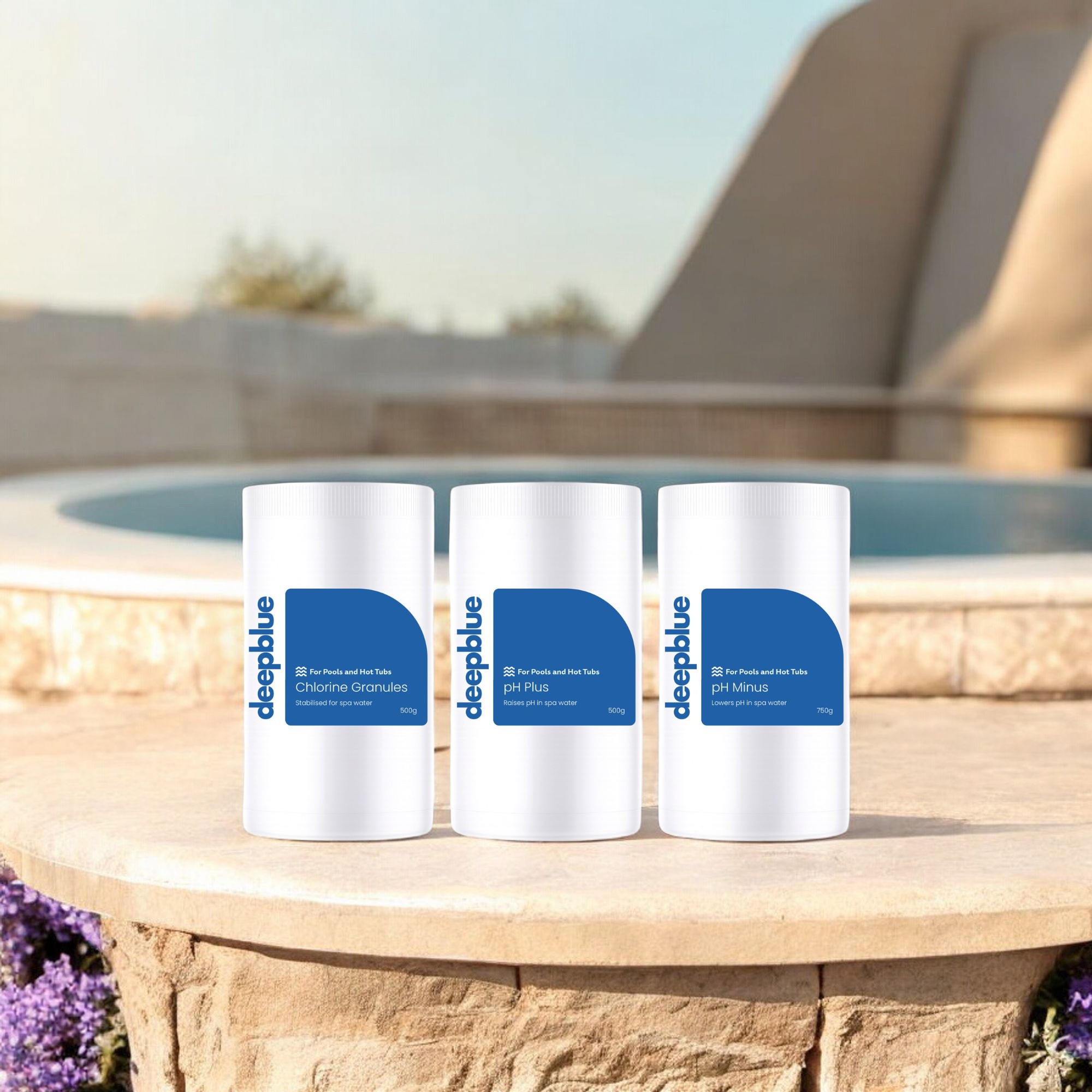 Deep Blue Essential Starter Kit for Spas - 4 Kits - Image 2