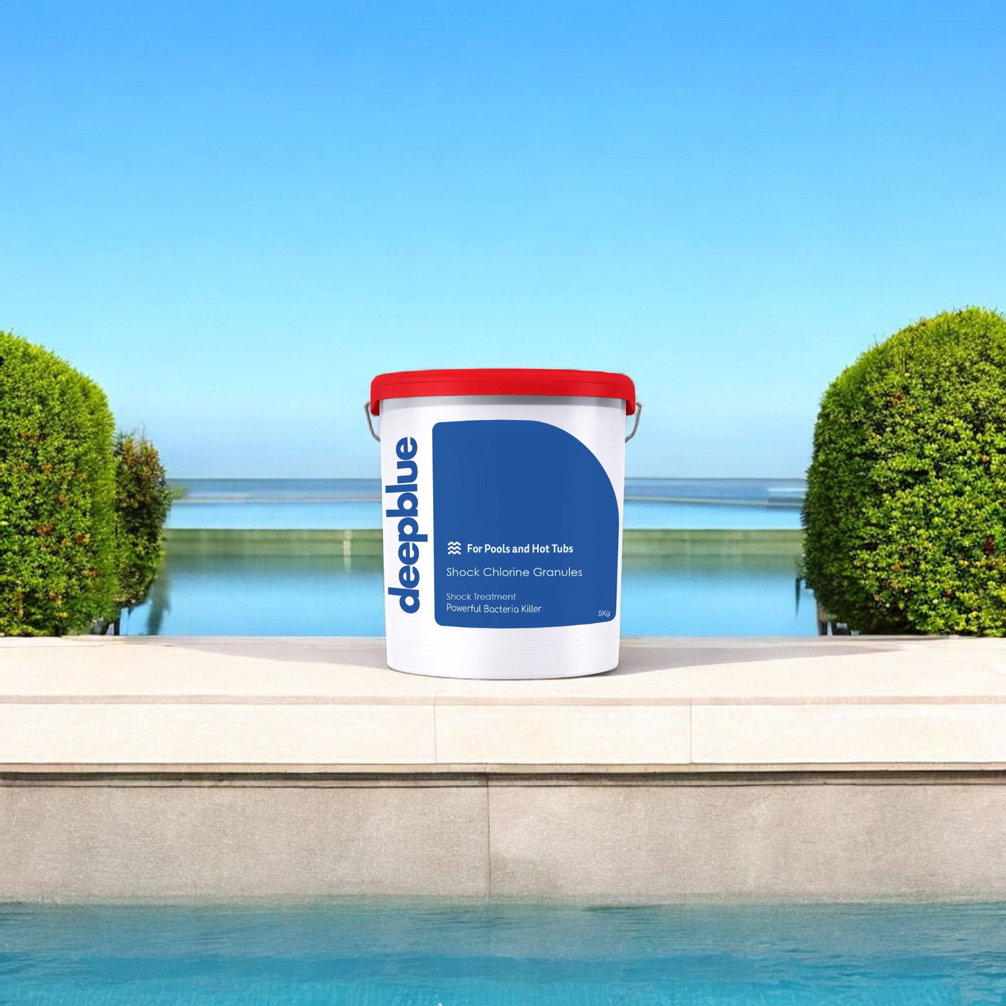 Deep Blue Shock Chlorine Granules ideal for spas and hot tubs - 1Kg - Image 6